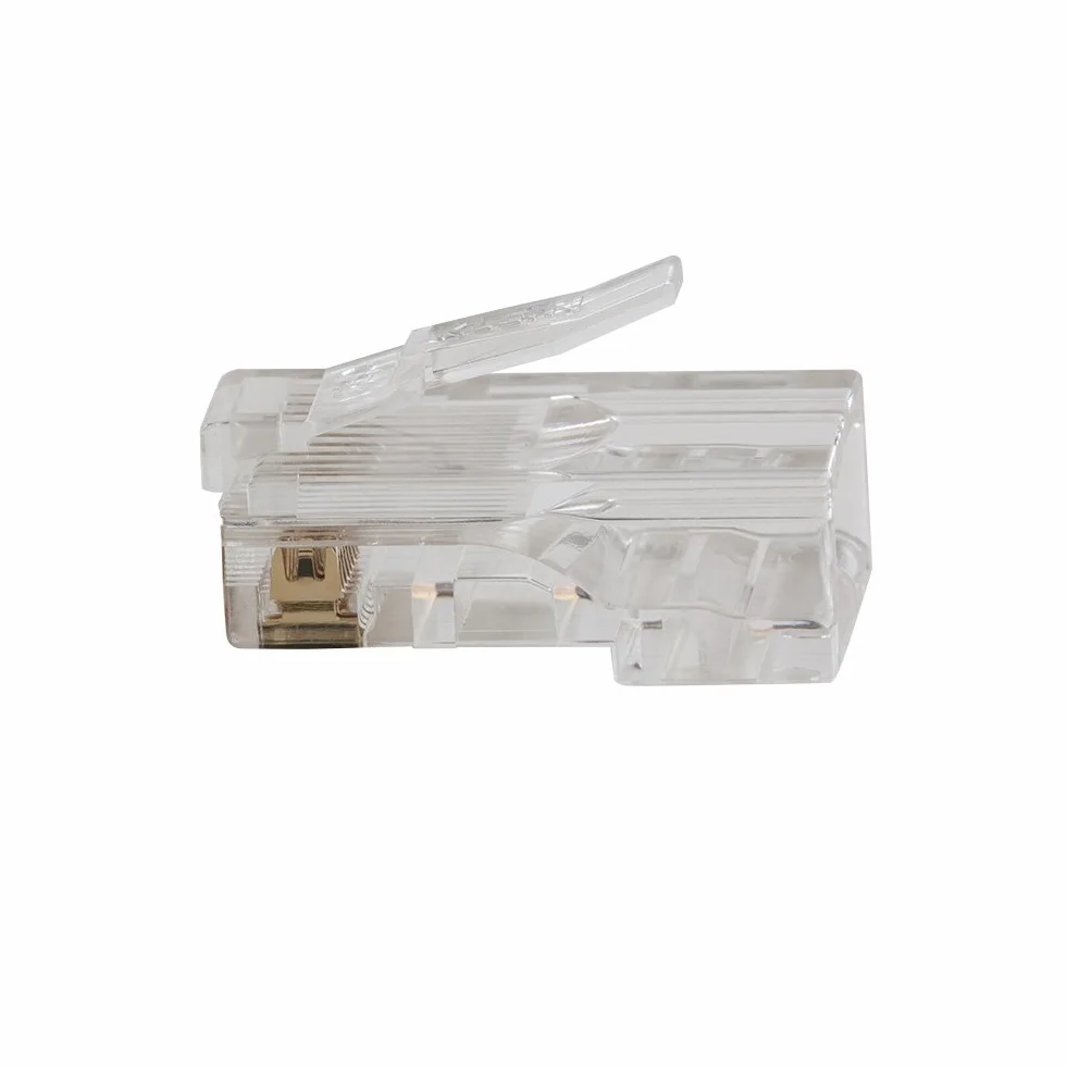 Klein Tools Modułowa wtyczka danych Pass-Thru, RJ45 CAT6, złącza przelotowe 50 sztuk, VDV826-703