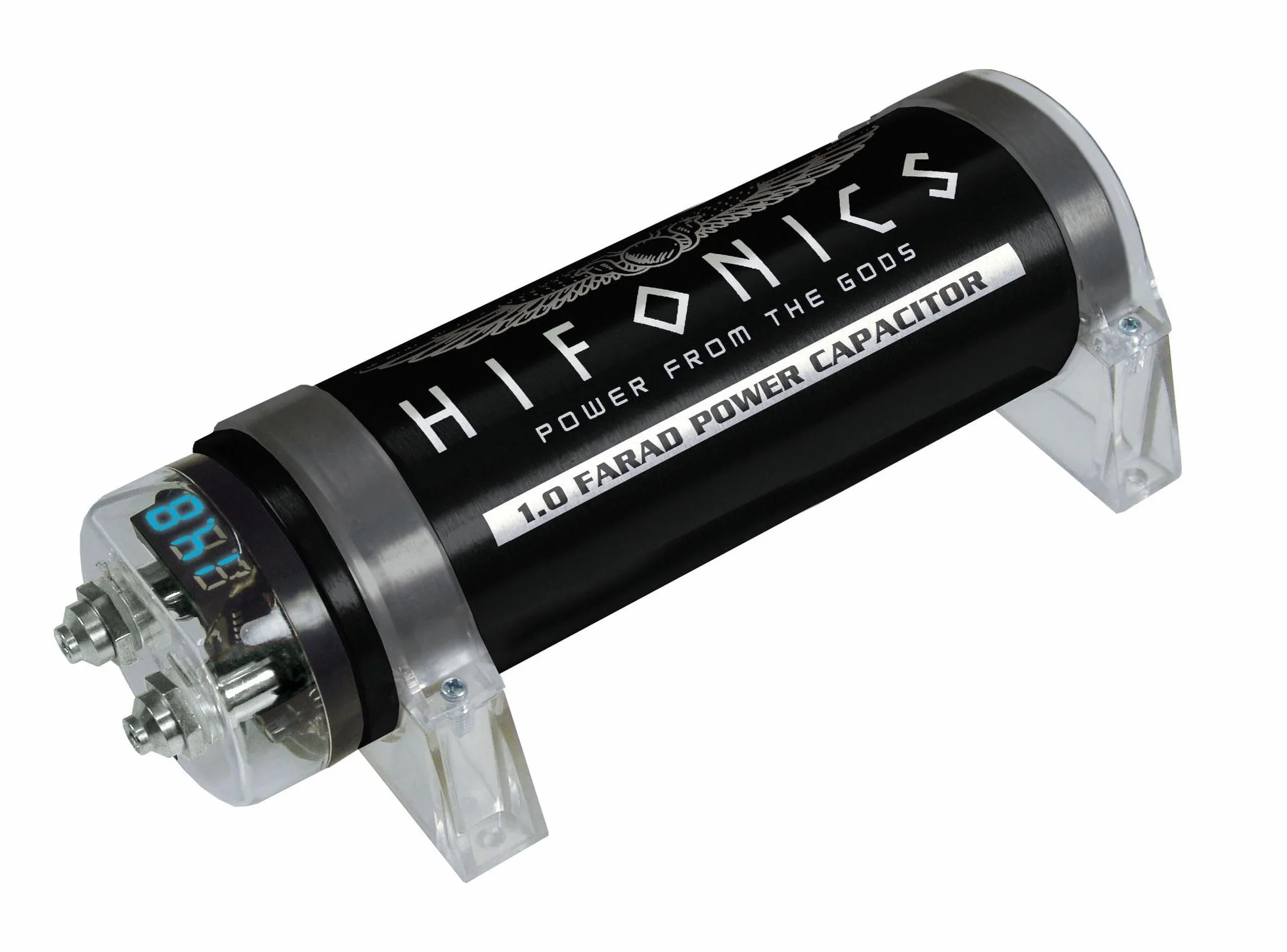 Hifonics HFC1000 1F Powercap 1 Farad kondensator do zasilania w samochodzie – więcej mocy dla wzmacniacza mocy