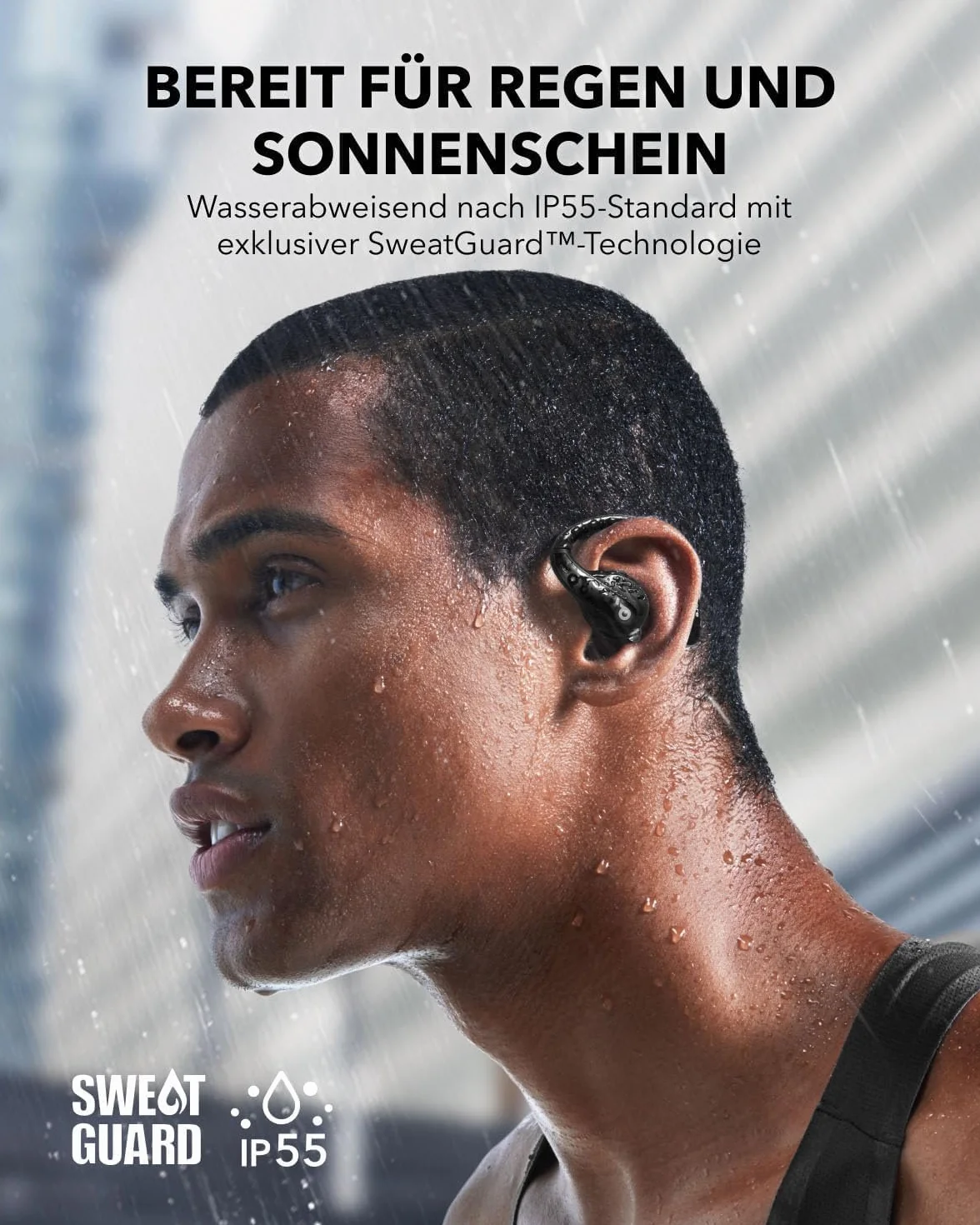 Słuchawki Soundcore by Anker AeroFit Pro o otwartej konstrukcji(odnowiony), ultrakomfortowe, bezpieczna i ergonomiczna konstrukacja, szczegółowy