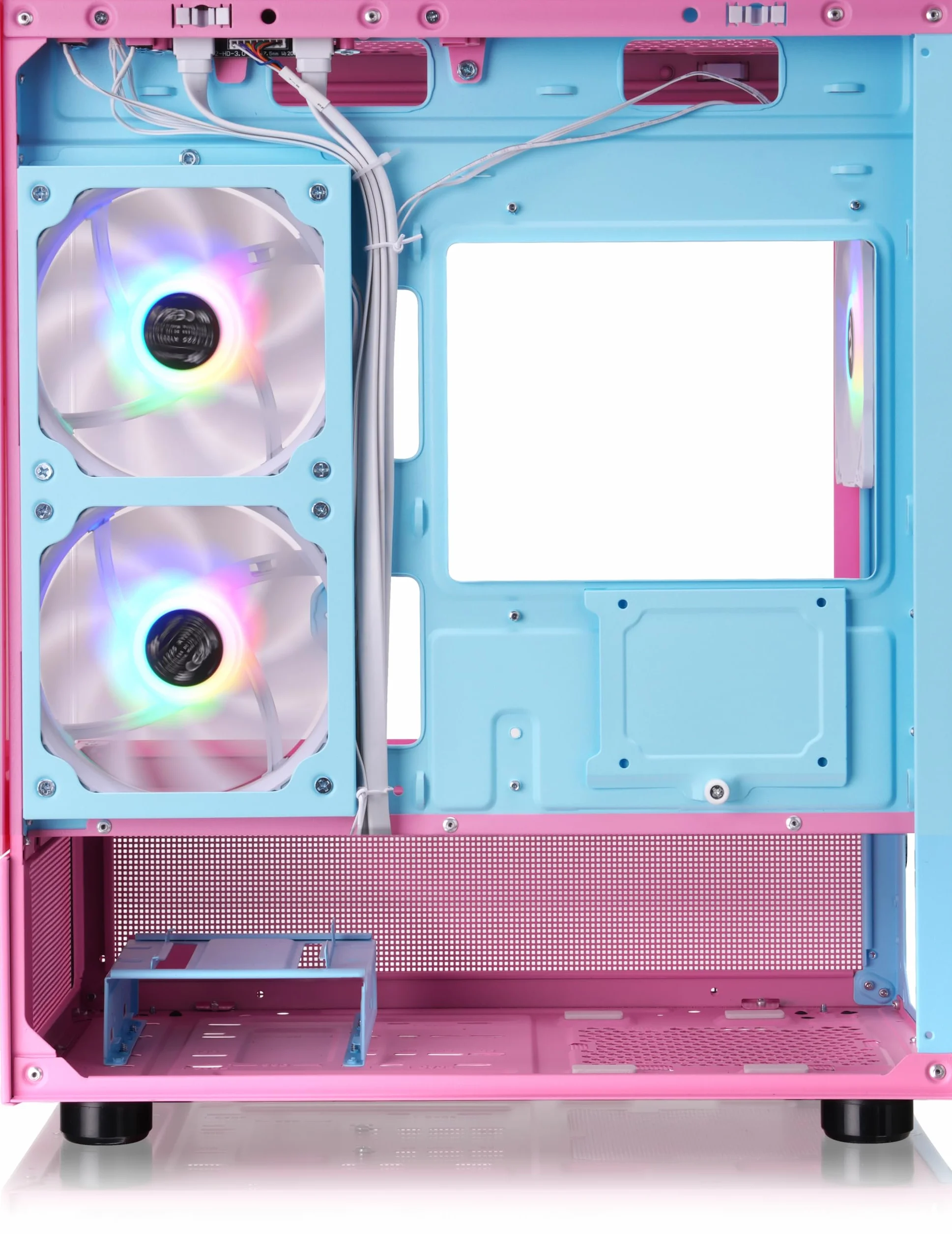 Thermaltake View 170 TG ARGB | Micro Chassis | Bubble Pink