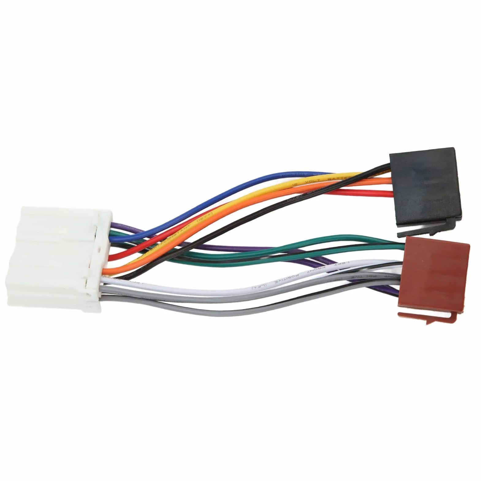 Okablowanie Odtwarzacza CD, Wiązka Przewodów Radiowych ISO Plastikowy Elastyczny Adapter do Odtwarzacza CD Zamiennik dla Lancer Pajero