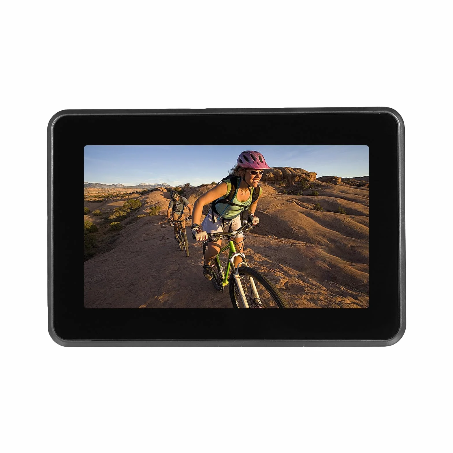 Shkalacar Tylna kamera rowerowa 1080P z monitorem 4,3 cala, 8 diod LED noktowizor