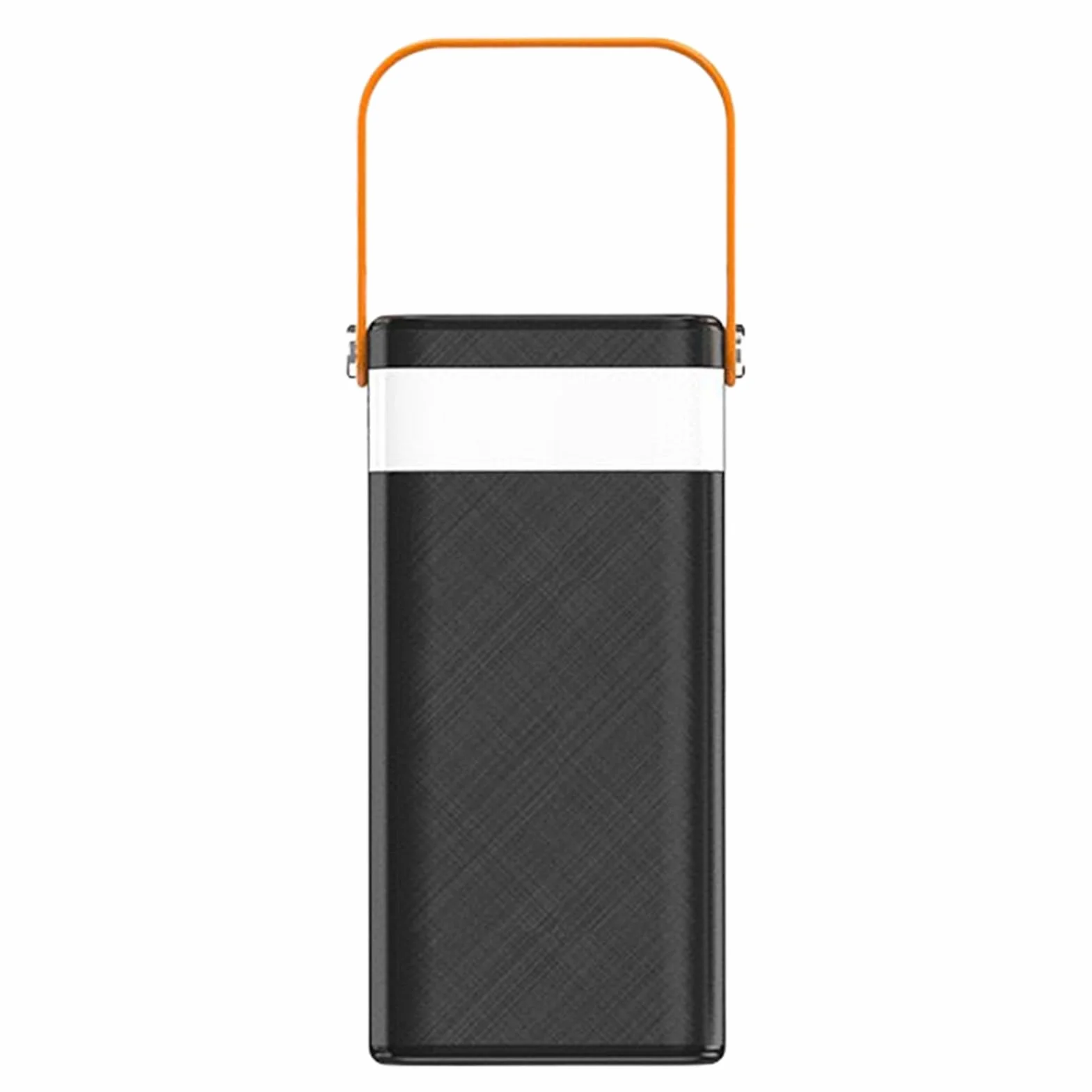 Ładowarka solarna do smartfonów | szybka ładowarka 120 W, 50 000 mAh, wyposażenie survivalowe ze światłem, 4 wyjścia, 3 wejścia, zintegrowany kabel do wszystkich telefonów komórkowych