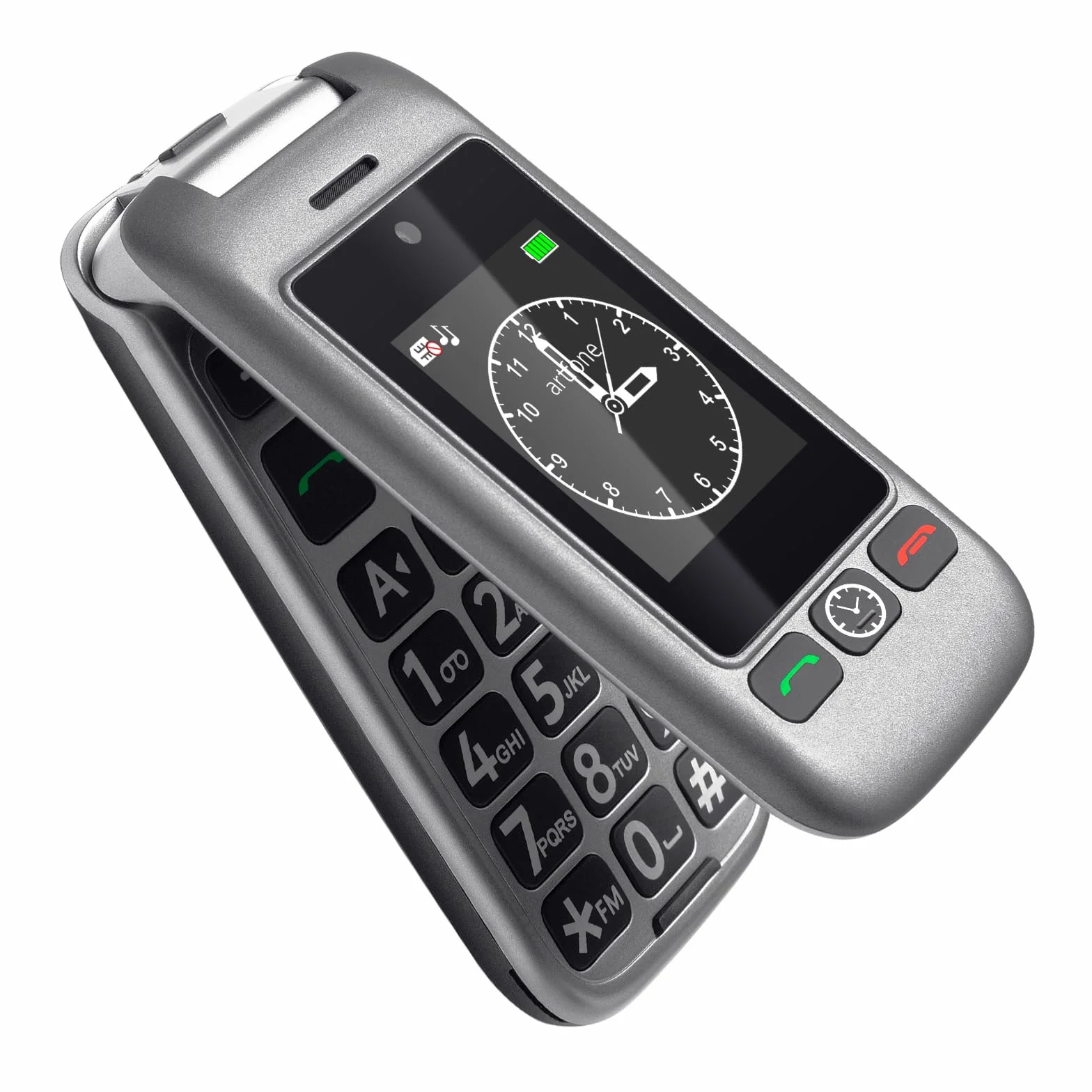 artfone G6 4G telefon komórkowy dla seniorów telefon z klapką Bez umowy丨duże klawisze telefon komórkowy丨przycisk SOS awaryjny丨stacja ładująca丨głośnik丨wybieranie krótkie丨telefon dla seniorów丨USB-C丨