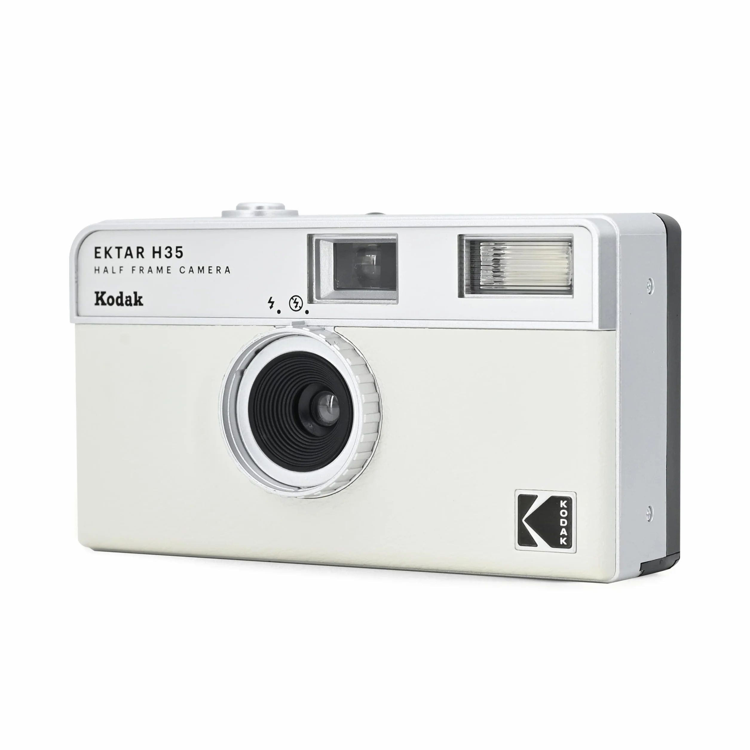 KODAK EKTAR H35 półramkowa kamera filmowa (złamana biel, pojedyncza)