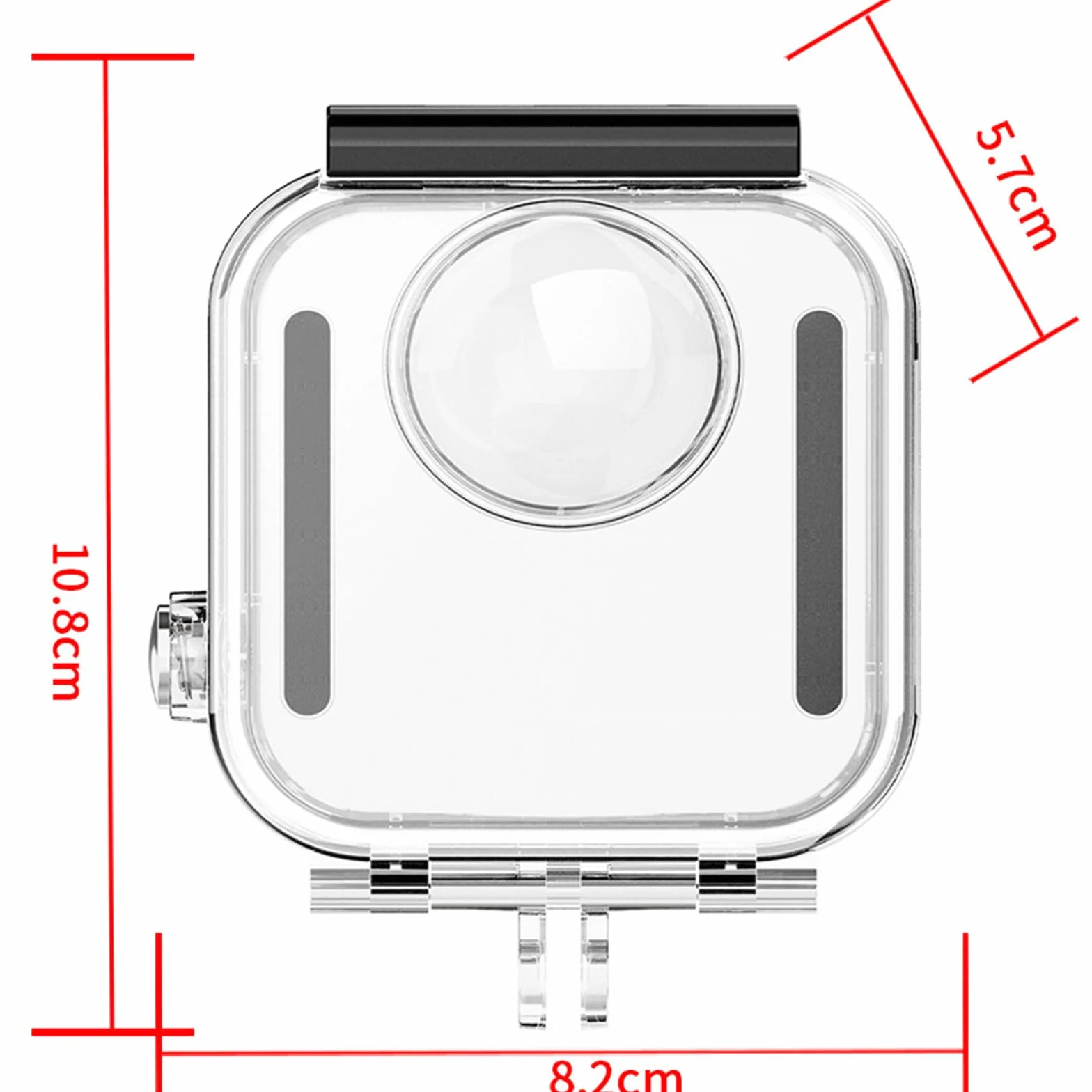 Wodoodporna obudowa do GoPro Max 2, obudowa do nurkowania obudowa podwodna etui ochronne akcesoria do GoPro Max 2