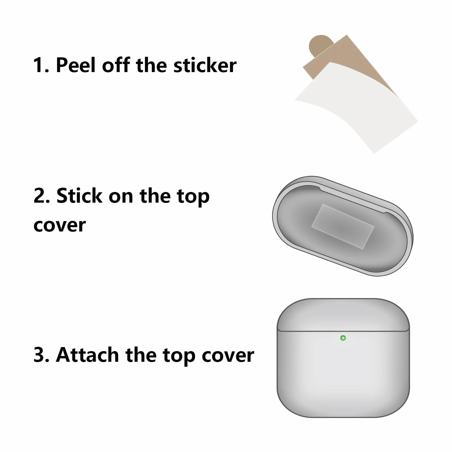 Teyomi Etui kompatybilne z Airpods Pro 2, etui ochronne TPU kompatybilne z Airpods Pro 2 generacji z paskiem na nadgarstek, wzór tekstury (czarny)