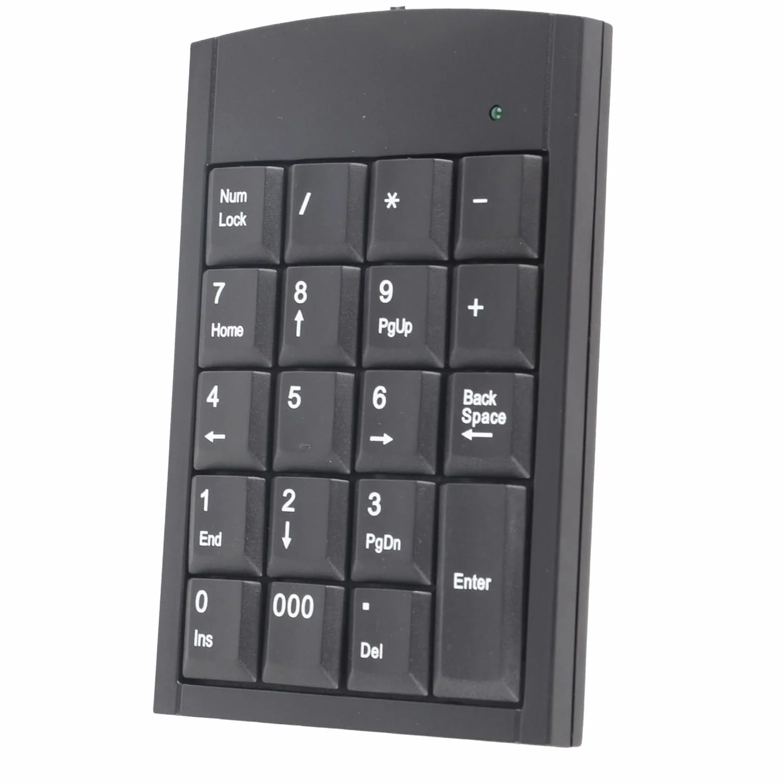 Klawiatura numeryczna USB, 19-przyciskowa mini klawiatura do kalkulatora biurkowego, laptopów, blok numeryczny dla księgowych