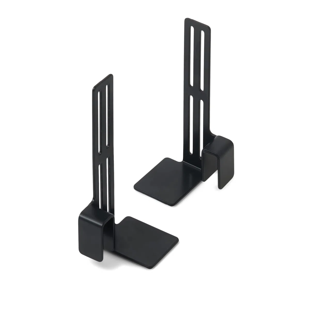 Uchwyt na konsolę TV i konsolę do gier, z tyłu mebla telewizyjnego Pedestal | kompatybilny z Xbox i PS4 | pasuje do stojaka pod telewizor Pedestal (czarny)