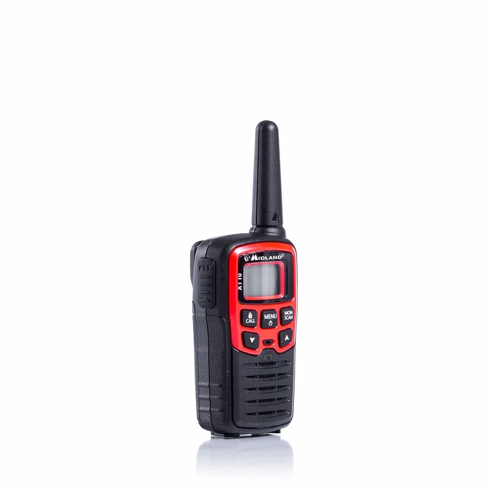 Midland XT10 dwukierunkowe radio Walkie Talkie 16 kanałów daleki zasięg 2 krótkofalówki