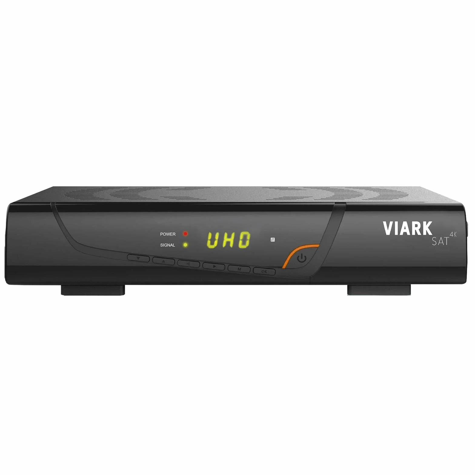 Viark SAT 4K – Tuner Satelitrany 4K UHD DVB-S2X wielostrumieniowy H.265 4000MIPS 1.0 GHz 60fps 10 Bit 3D, wyposażony w LAN, Wi-Fi USB Antena and Czytnik kart CA