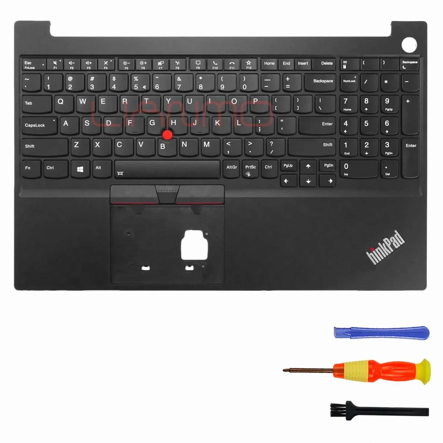 Wymienna klawiatura z podświetleniem kompatybilna z Lenovo ThinkPad E15 Gen2 Gen3 Gen4 (USA)