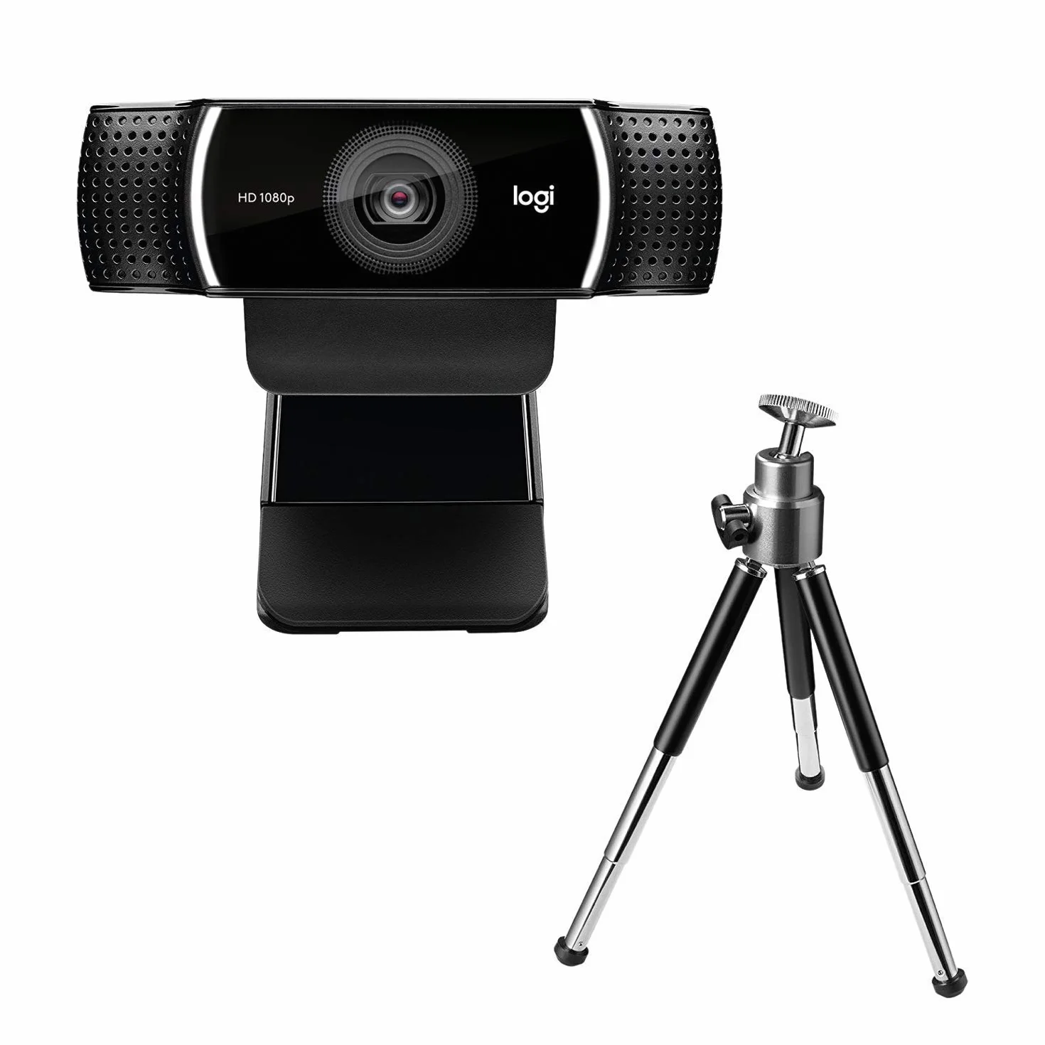Logitech C922 Pro Stream kamera internetowa 1080P Full HD, podwójny mikrofon stereo, Czarny
