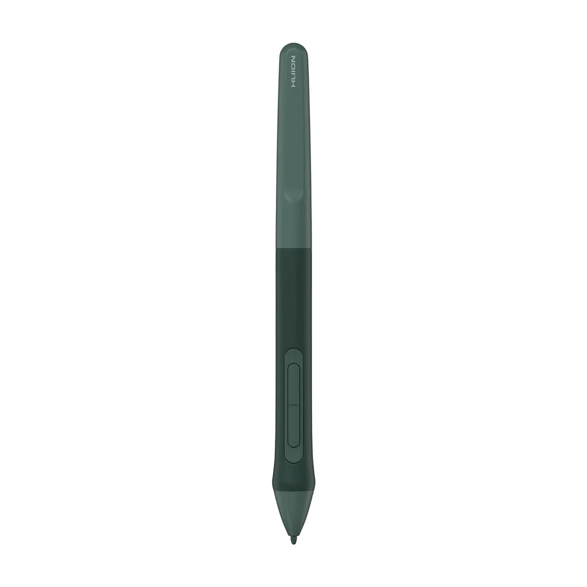 HUION PW110 PenTech 3.0 cyfrowy długopis bez baterii, przedłużony silikonowy uchwyt, 2 programowalne przyciski, 8192 poziomy czułości nacisku, do Inspiroy 2 S/M/L Tablet graficzny (zielony)