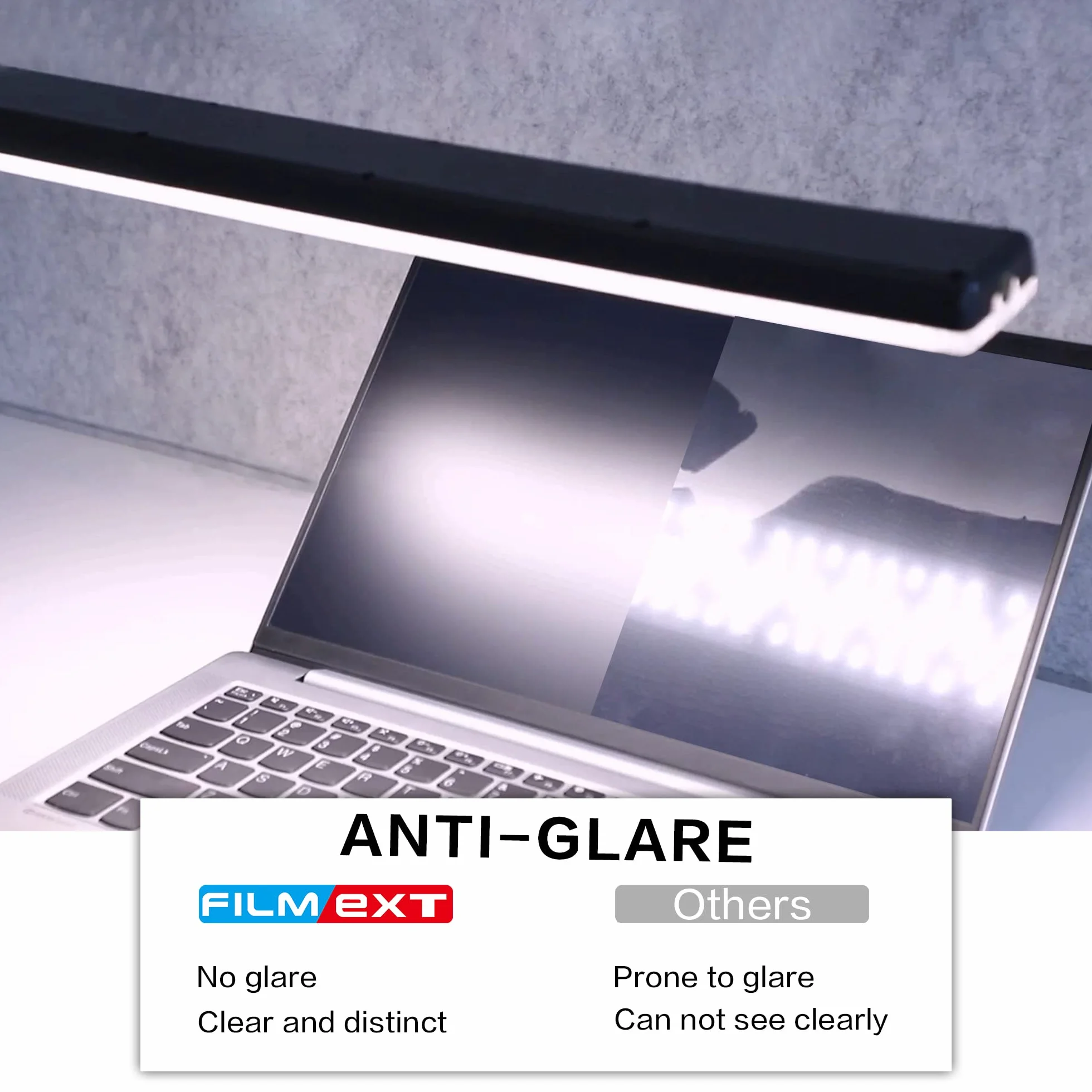 FILMEXT Ochraniacz Ekranu MacBook Pro 14 cali 2021 M1 A2442 Matowy Filtr Antyodblaskowy