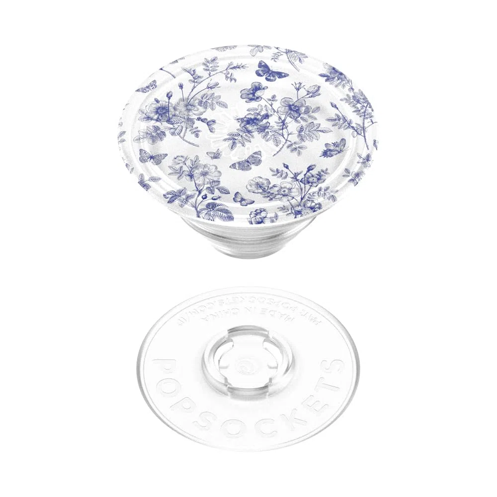 PopSockets: PopGrip Plant - Wykonany z materiałów roślinnych rozkładany uchwyt i stojak do telefonów z wymiennymi krążkami PopTop - English Country Side