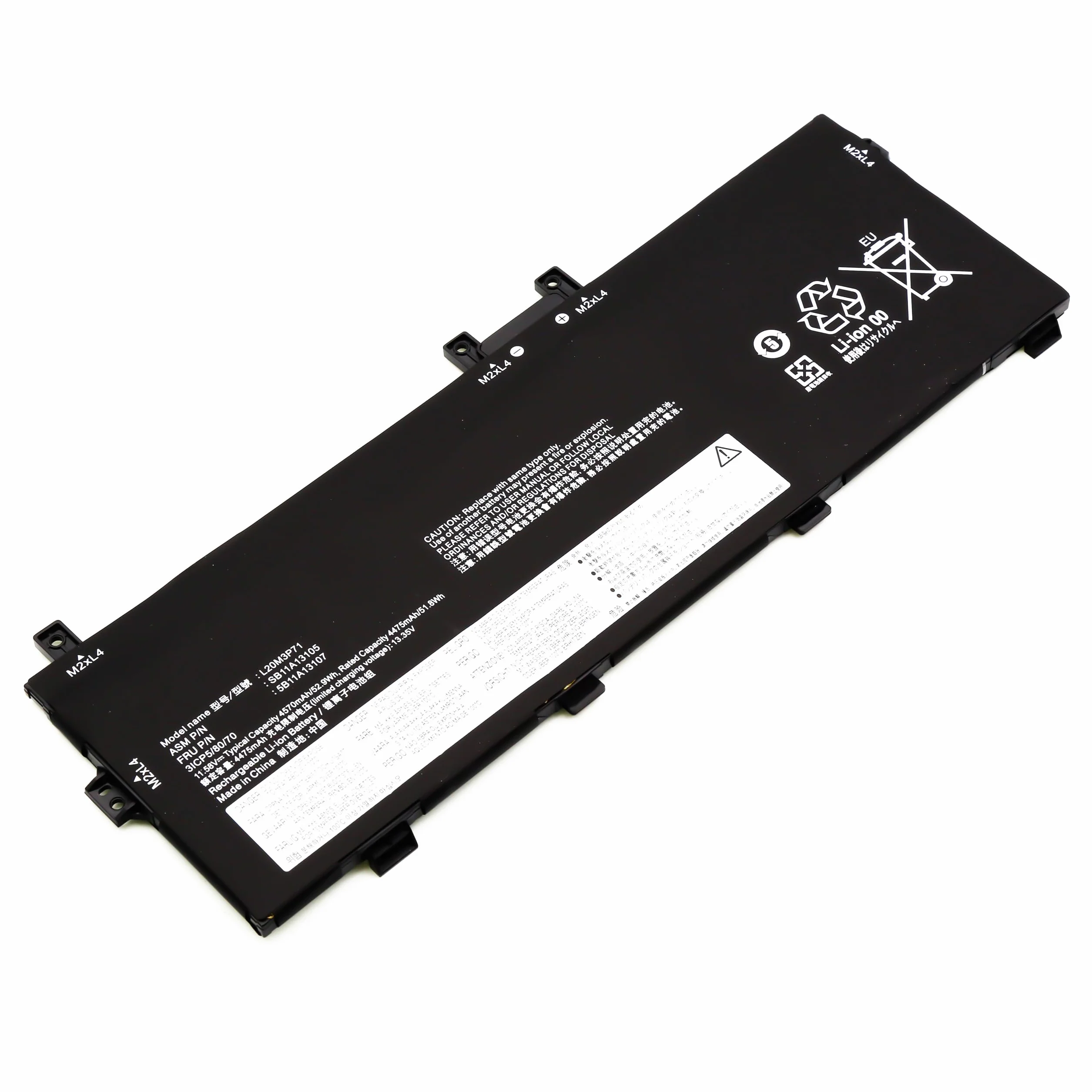 BLESYS L20M3P71 L20C3P71 bateria do Lenovo ThinkPad-Yoga X13 Gen 2 (20W8/20W9) Gen 3 (21AW/21AX) PC Notebook 11,58 V 52,9 Wh