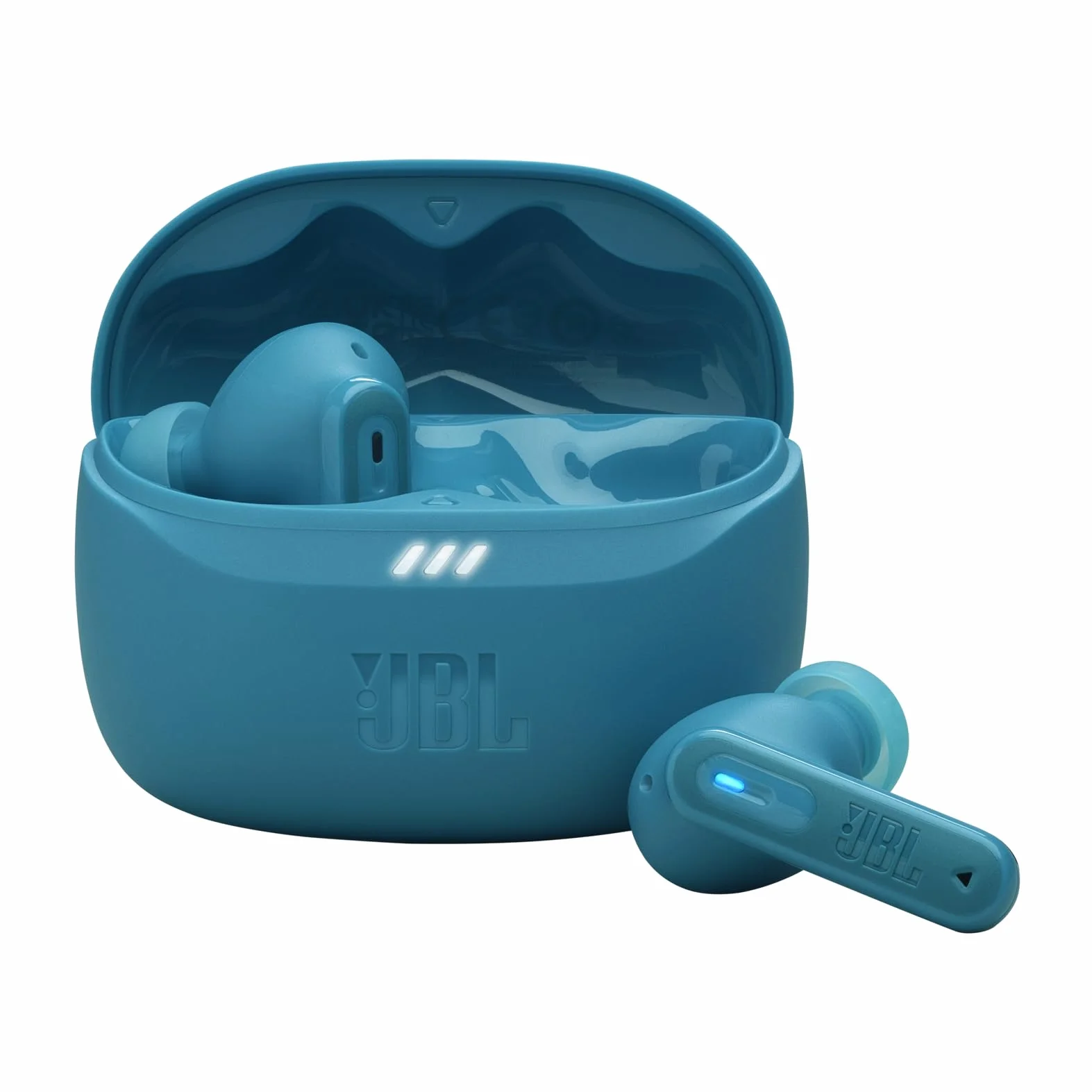 JBL Tune Beam 2 Bezprzewodowe Słuchawki Douszne Bluetooth Redukcja Szumów 48 H Odtwarzania IP54 Turkusowe