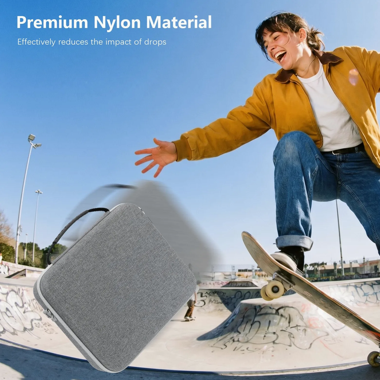 FPVtosky Neo 2 torba transportowa, przenośna nylonowa torba ochronna do DJI Neo 2 Fly More Combo, kompatybilna z akcesoriami do pilota zdalnego sterowania RC-N3 [tylko etui]