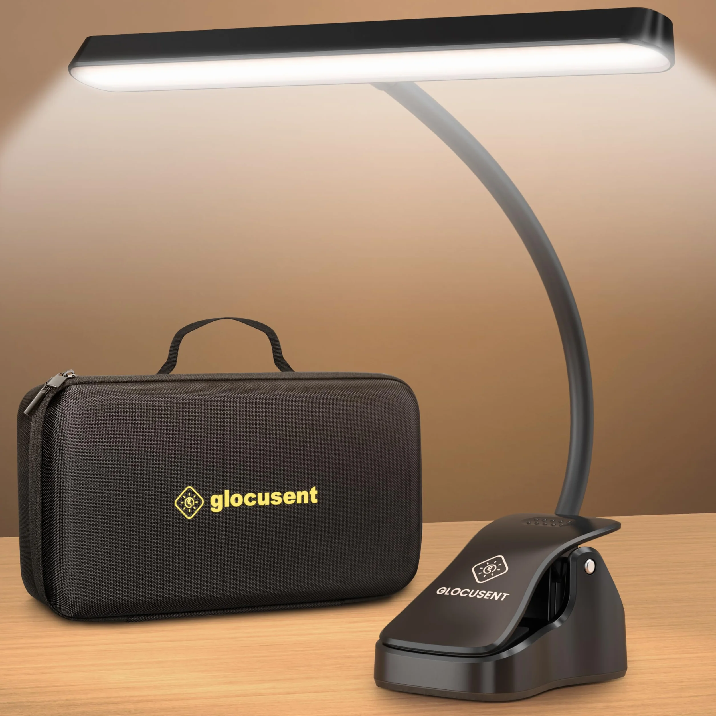 Glocusent 57 LED Super Bright Music Stand Light (w zestawie pudełko do przechowywania)