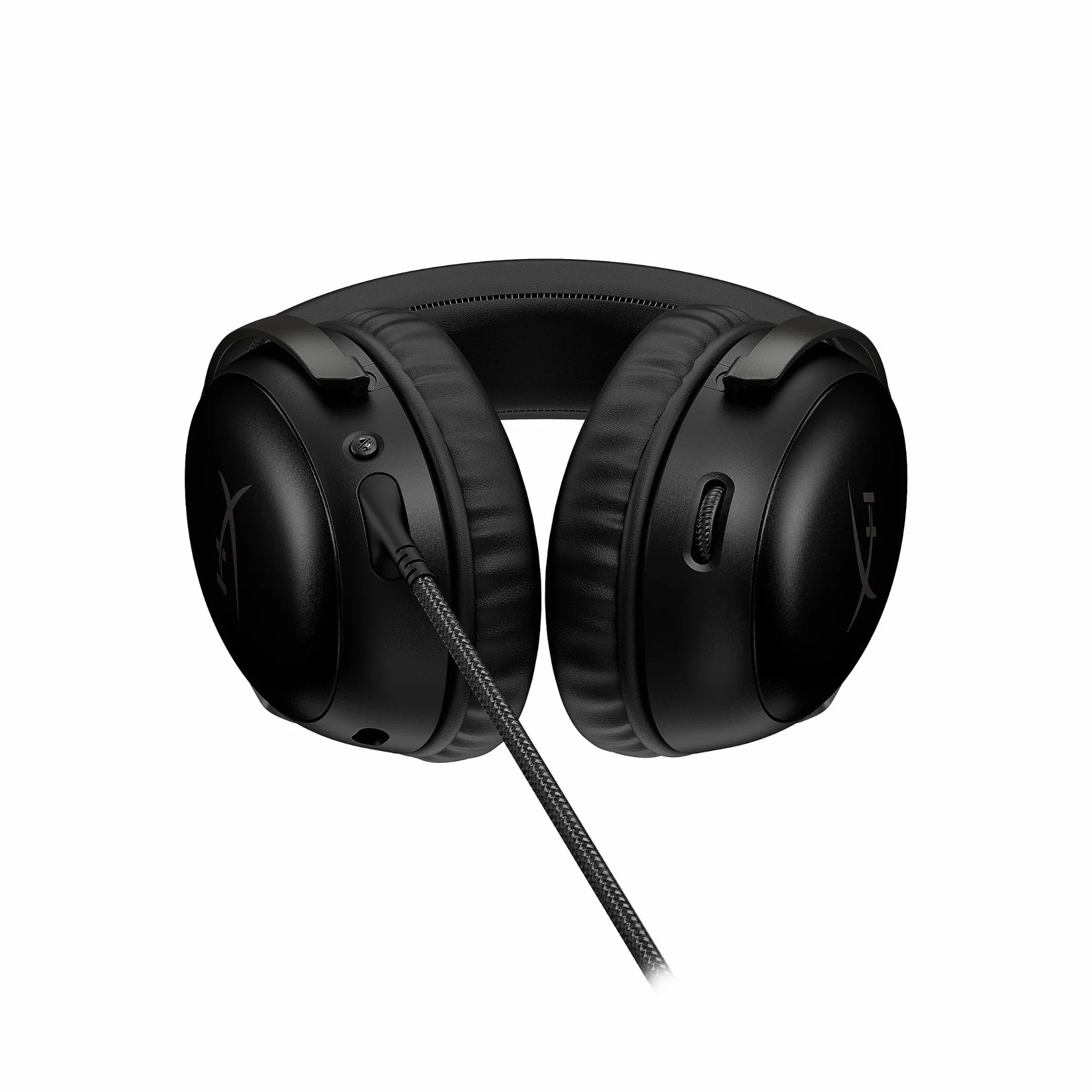 HyperX Cloud III – przewodowy zestaw słuchawkowy do gier, PC, PS5, Xbox Series X|S, kątowy sterownik 53 mm, DTS, pianka memory, stabilna rama, ultra przezroczysty mikrofon 10 mm, USB-C, USB-A, 3,5 mm,