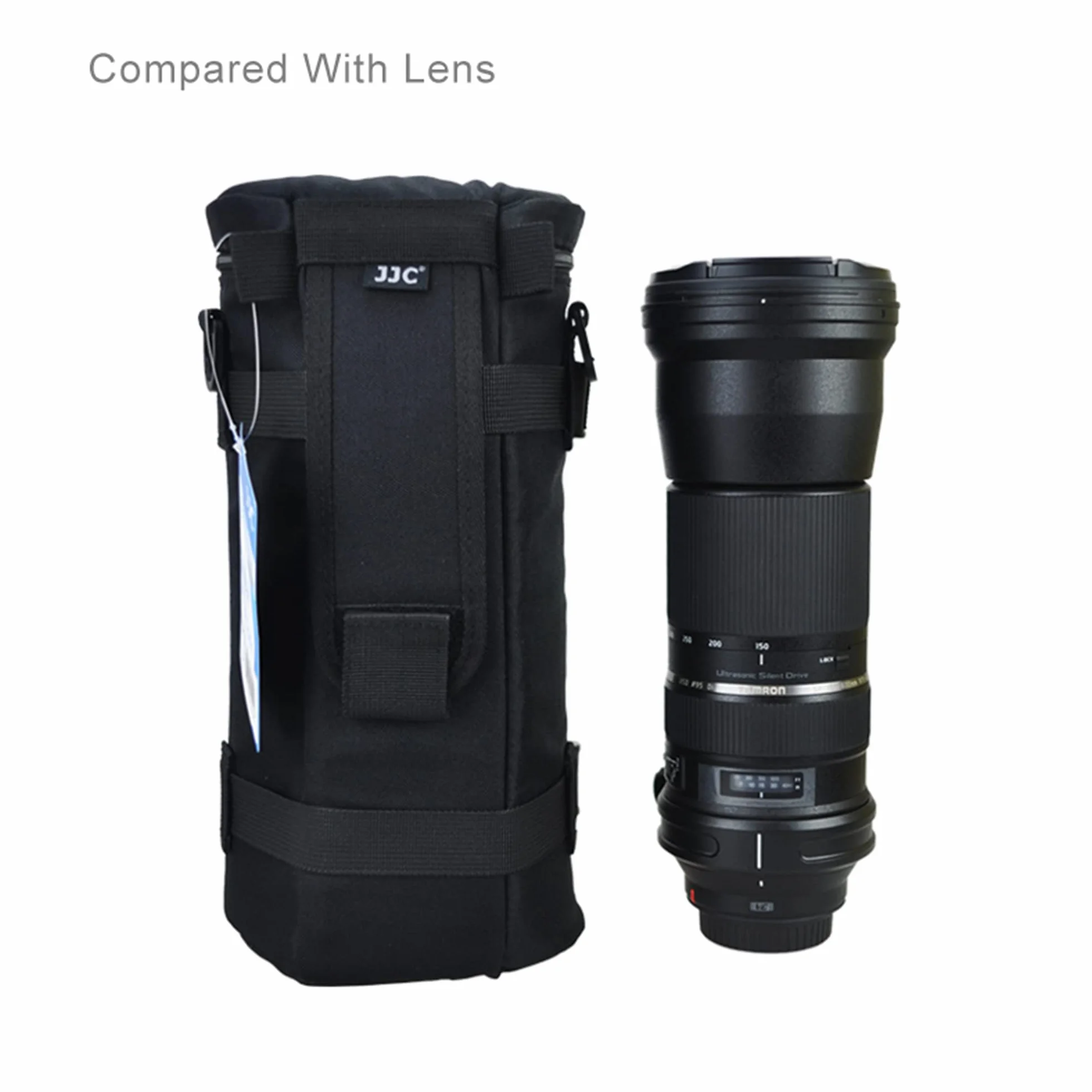 JJC Etui na obiektyw do obiektywów Sigm. i Tamron 150–600 mm o wymiarach mniejszych niż 125 x 290 mm
