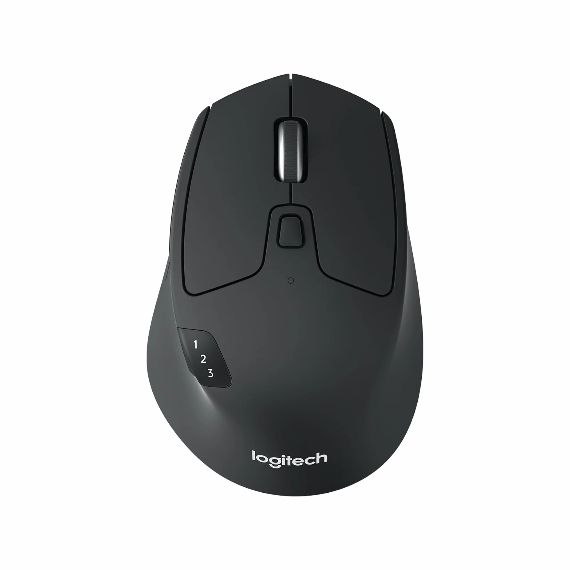 Logitech M720 Triathlon, Mysz bezprzewodowa Multi-Device, Bluetooth, uniwersalny odbiornik USB, 1000 DPI, 6 programowalnych przycisków, bateria do 2 lat, laptop/PC/Mac/iPadOS - Szary