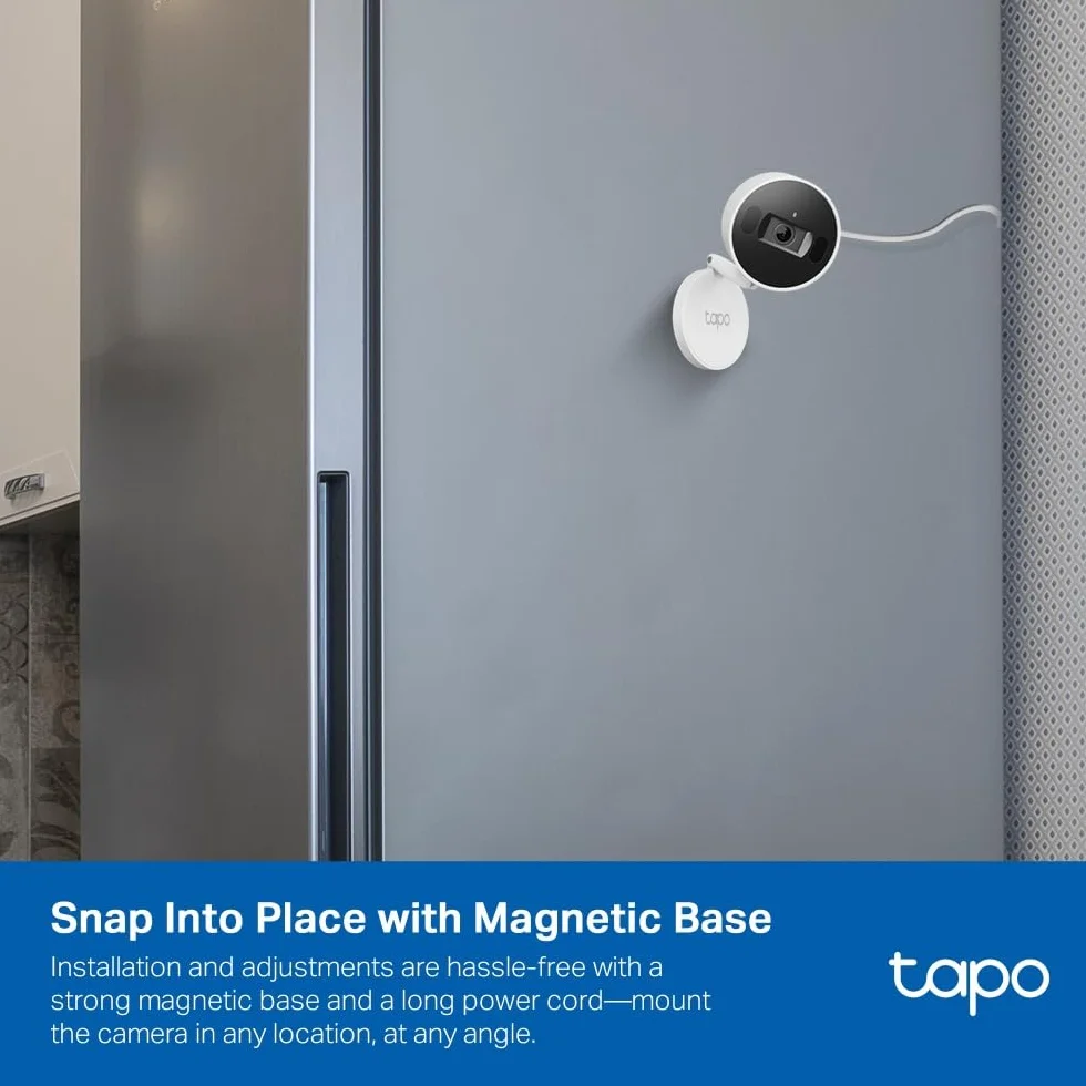 TP-Link Tapo C125 | Kamera Wi-Fi do monitoringu domowego 2K QHD | Wykrywanie ludzi, dźwięku i zwierząt | Tryb prywatności | Dwukierunkowe audio | Kompatybilna z Alexa i Google Home