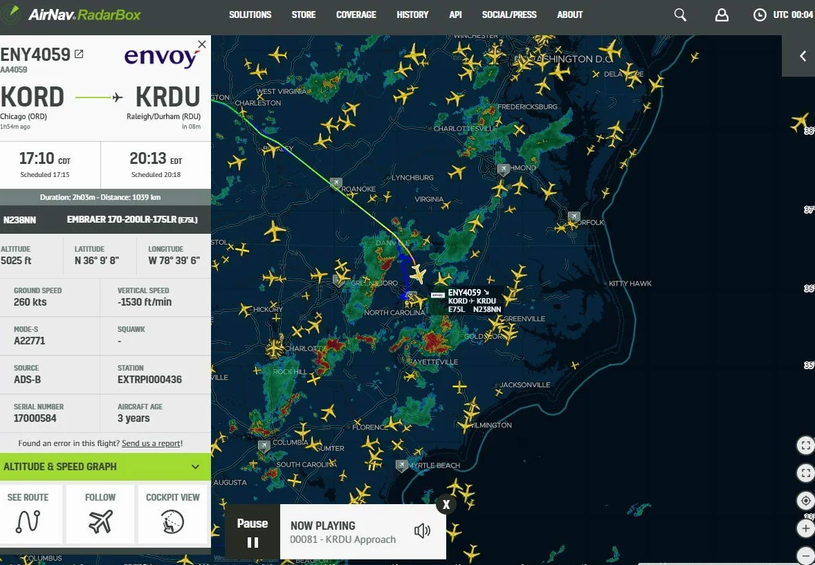 AirNav Radar VHF Airband FlightStick