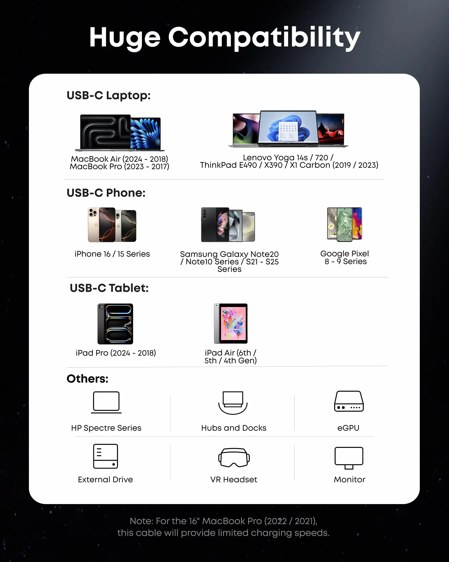 Anker Thunderbolt 5.0 kabel 1 m USB C na USB C, ładowanie 240 W, transfer danych 40 Gbit/s, obsługuje wyświetlacze 8K/4K, do iPhone serii 16, MacBook, iPad, Samsung (certyfikat Thunderbolt 5)