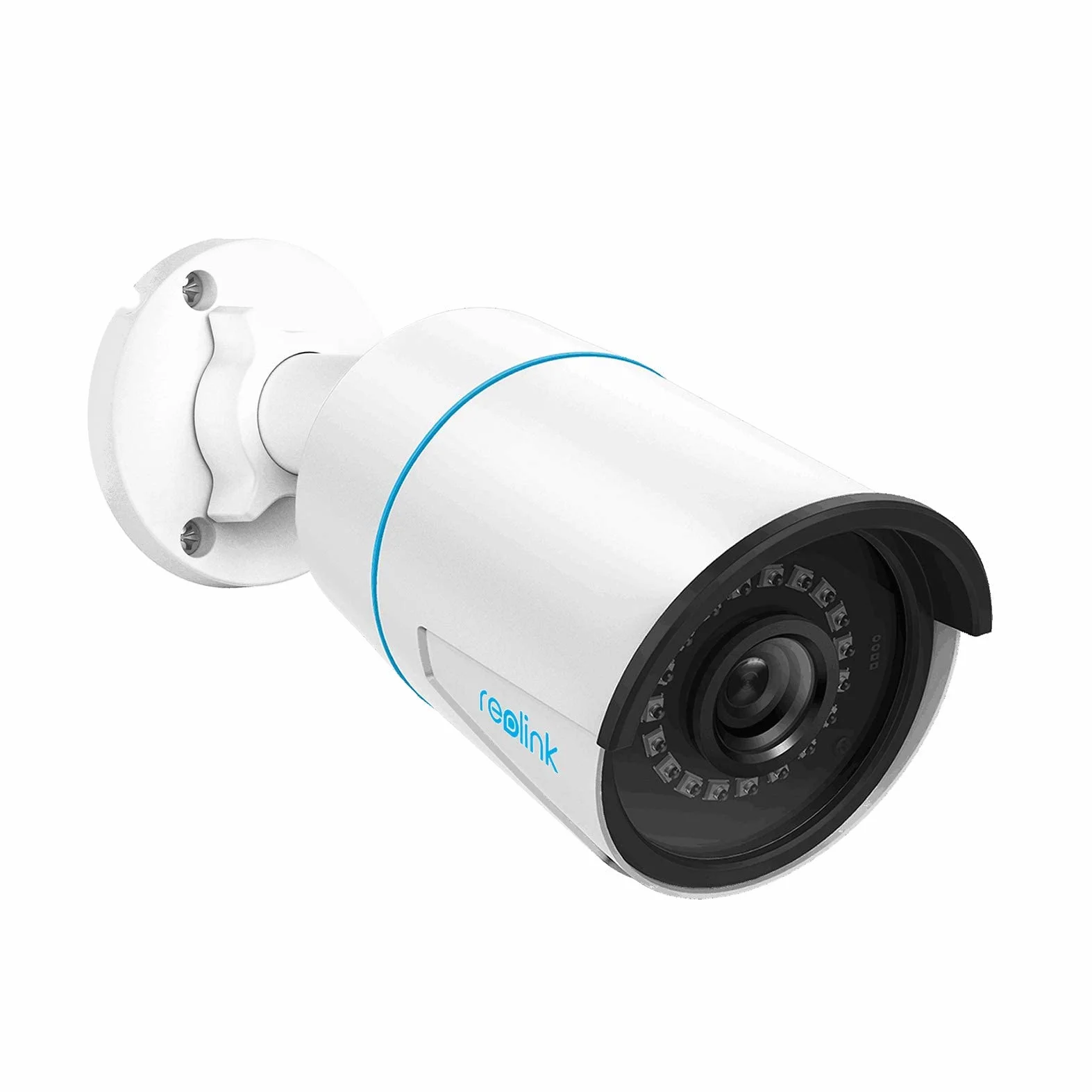 Reolink Inteligentna, Zewnętrzna Kamera Monitoringu PoE 5MP z Wykrywaniem Ludzi/Pojazdów, Pogodoodoprność IP66, Kamera CCTV IP z Slotem Karty microSD, Kamera Monitoringu z Nagrywaniem Audio RLC-510A