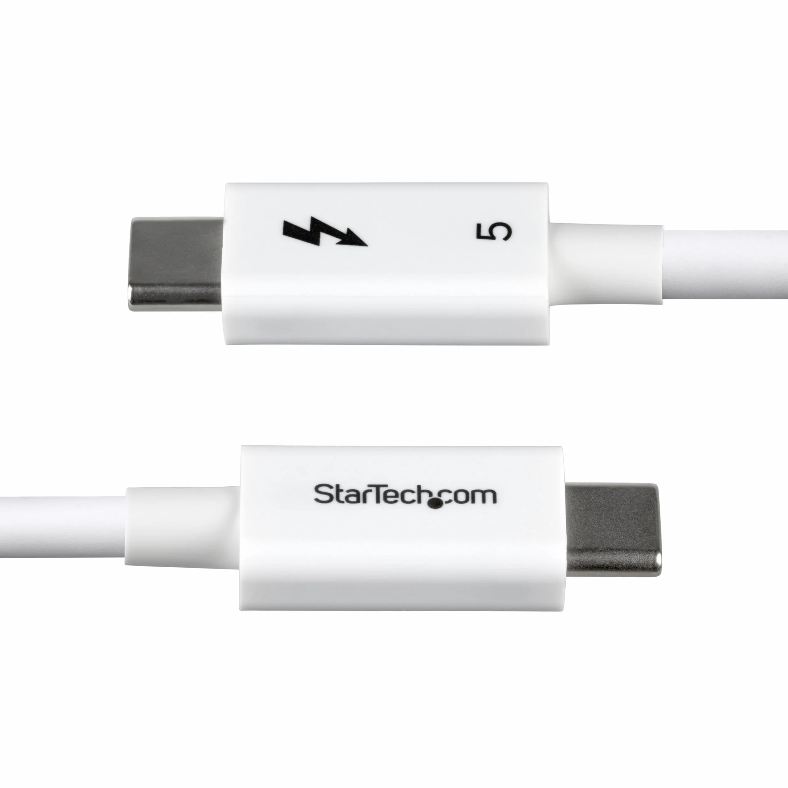 StarTech Kabel Thunderbolt 5 1 m 80 Gb/s 240 W 8K 60 Hz certyfikowany kabel TB4 USB4 USB-C biały