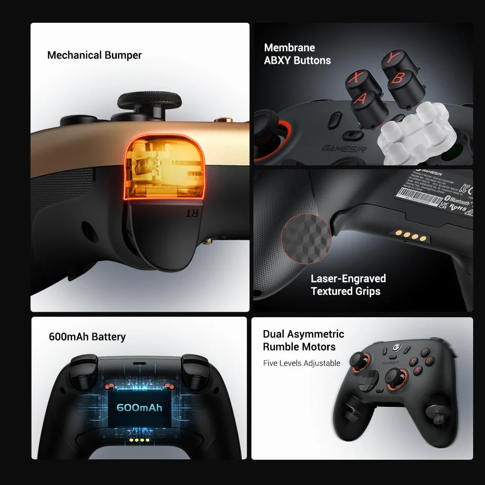 GameSir Nova Lite 2 Midnight Gray