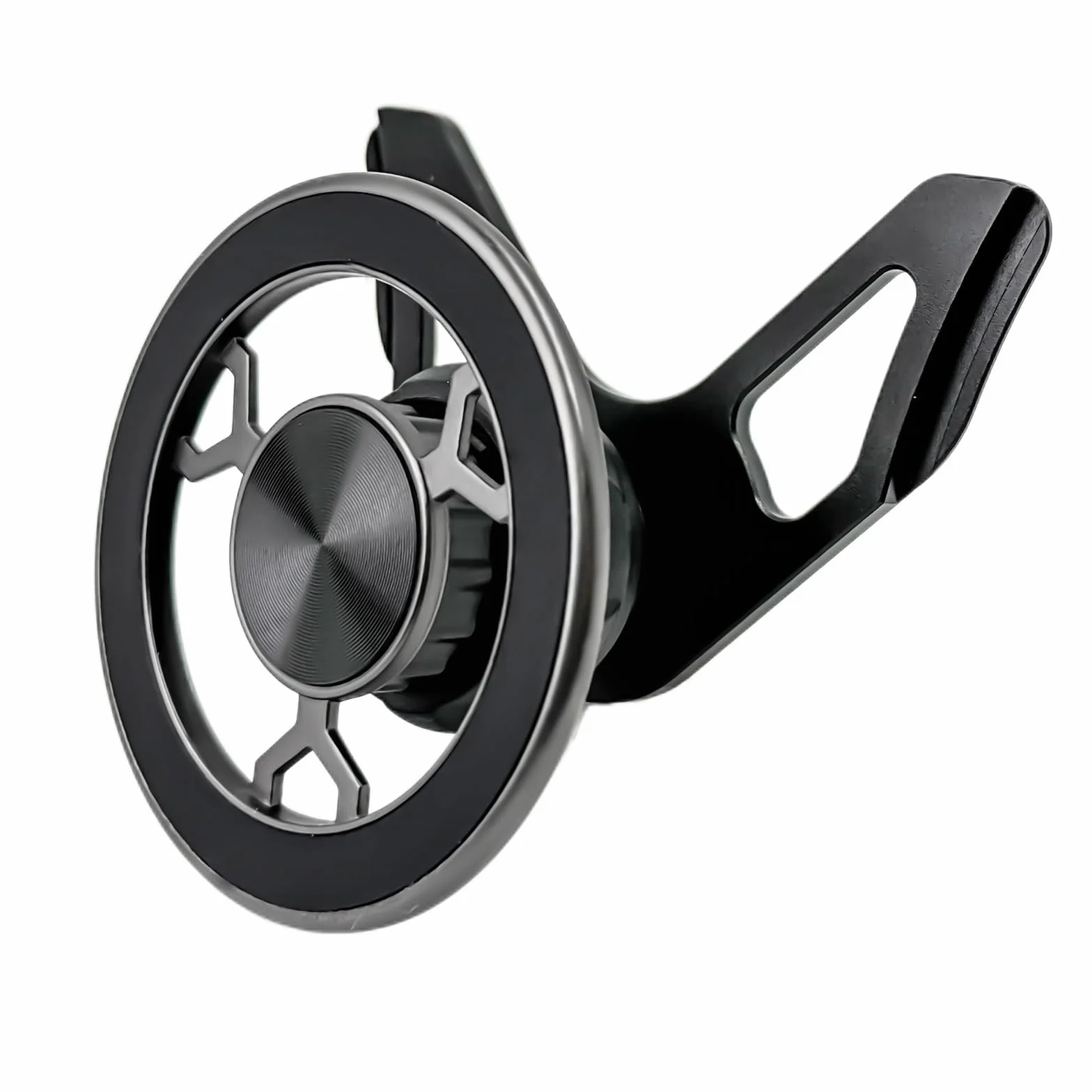 Uchwyt magnetyczny na telefon z regulacją 360° kompatybilny z Audi A1 2010-2018 Magsafe do szczelin wentylacyjnych