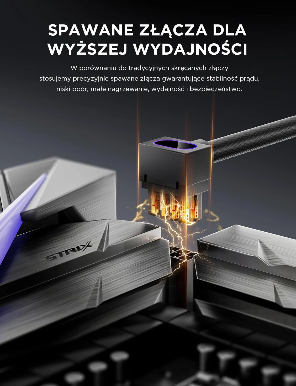 AsiaHorse Hydrus 8-Pin CPU Kabel przedłużający [TYLKO CPU], Kabel zasilający EPS 12V (NIE DLA GPU), 18AWG Sleeved, 5V 3-Pin ARGB Sync - Czarny