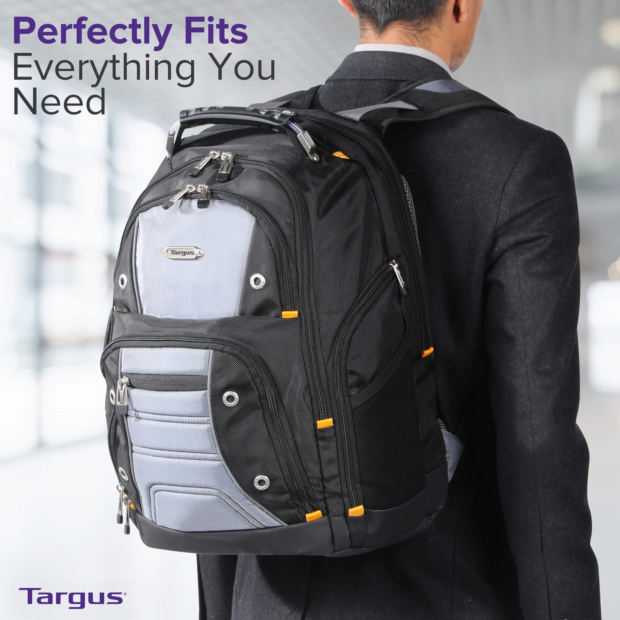 Targus Drifter II Plecak na laptopa 40.6 cm czarny szary