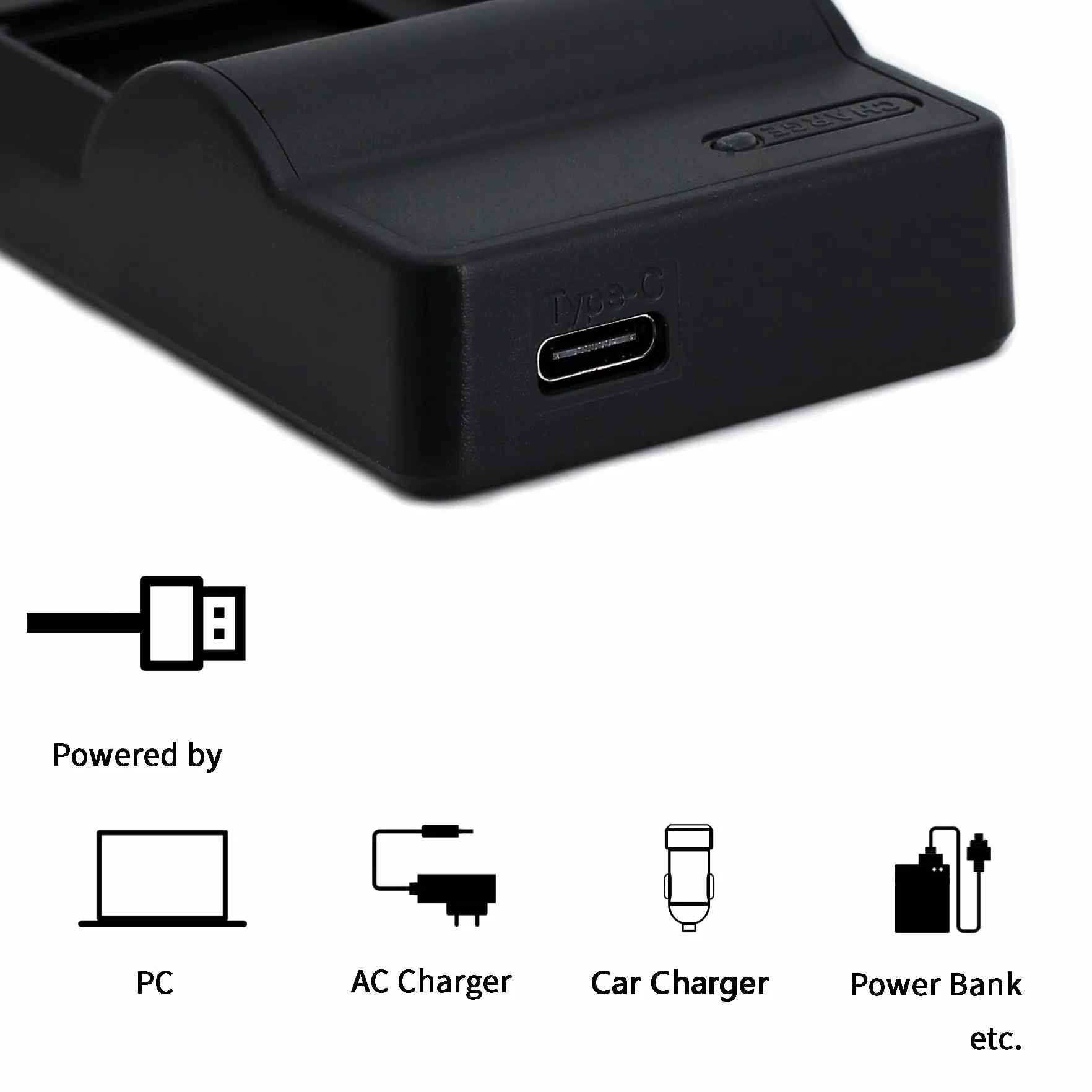 Norifon VW-VBK180 USB Ładowarka do Panasonic HDC-HS60, HDC-HS80, HDC-SD40, HDC-SD60, HDC-SD80, HDC-SD90, HDC-TM40, HDC-TM60, HDC-TM80, HDC-TM90, SDR-H100, SDR-H85, SDR-S50 Aparat i nie tylko