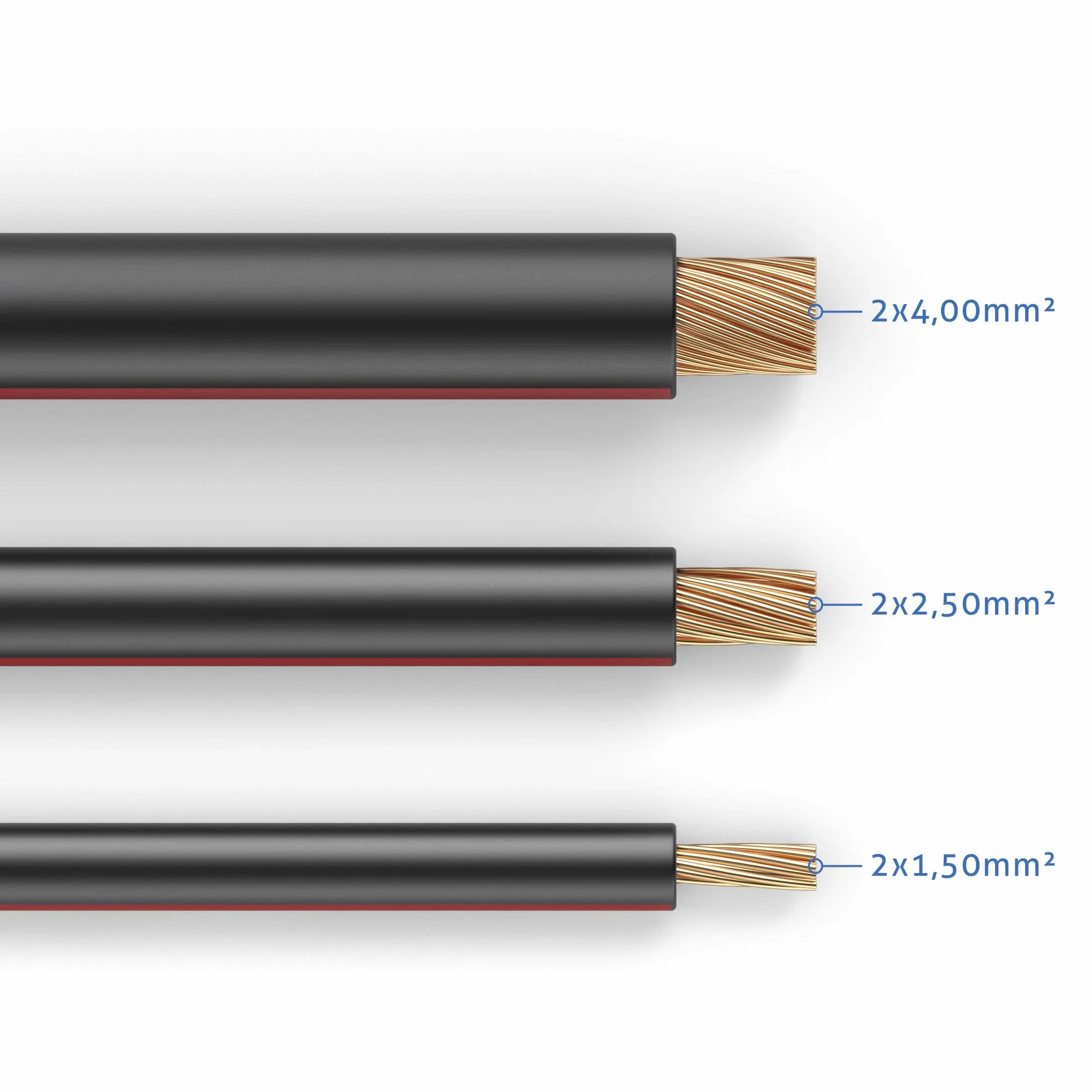 PureLink Kabel głośnikowy OFC 2 x 4,00 mm² 0,20 mm 30,0 m czarny