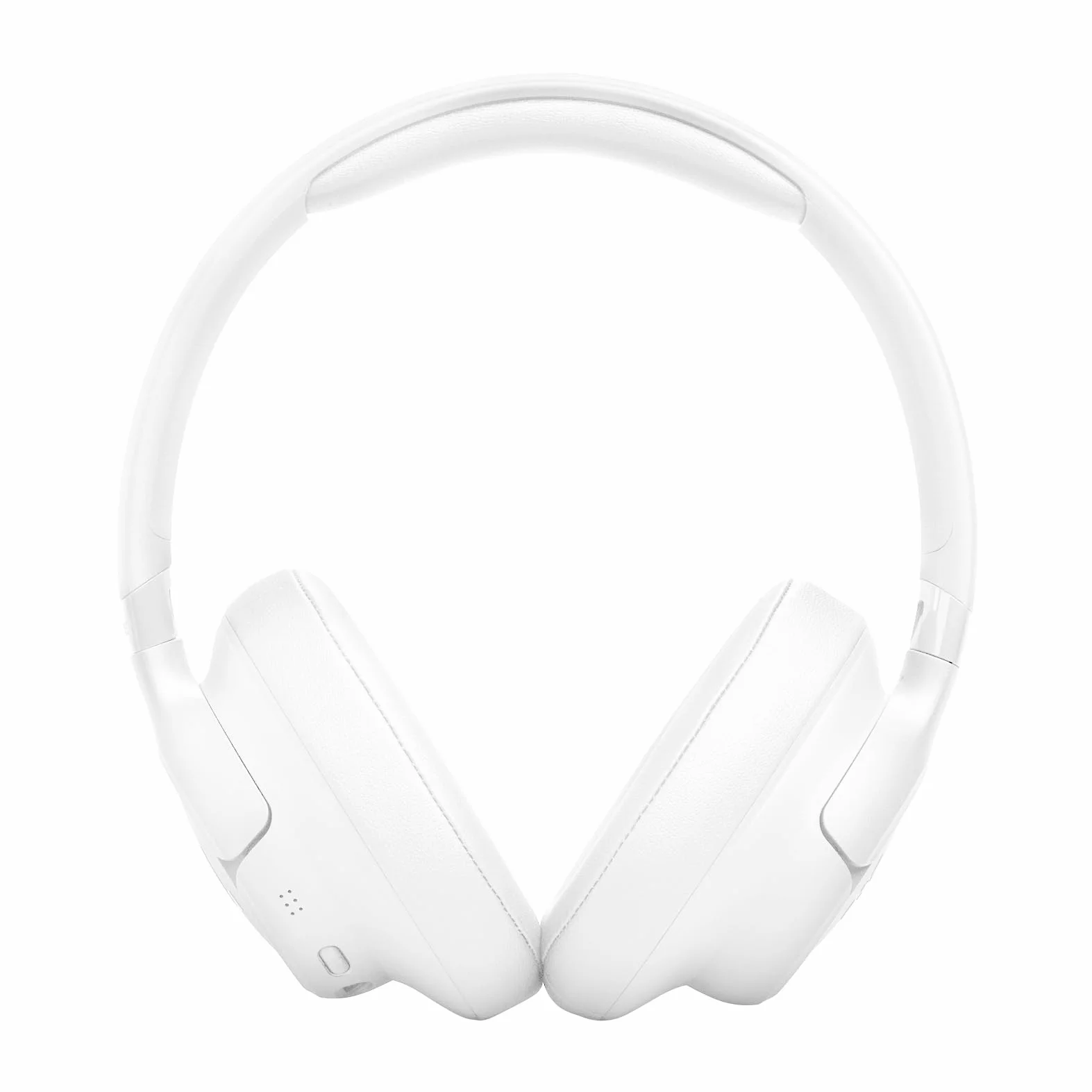 JBL Tune 730 BT Bezprzewodowe Słuchawki Wokółuszne Bluetooth 6.0, 76h Baterii, Składane, Pure Bass, Białe