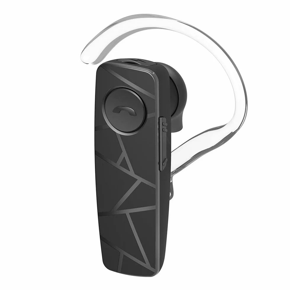 Tellur Zestaw słuchawkowy Bluetooth VOX 60, Multipoint, obsługuje dwa połączone telefony jednocześnie, ładowarka samochodowa w zestawie, czarny
