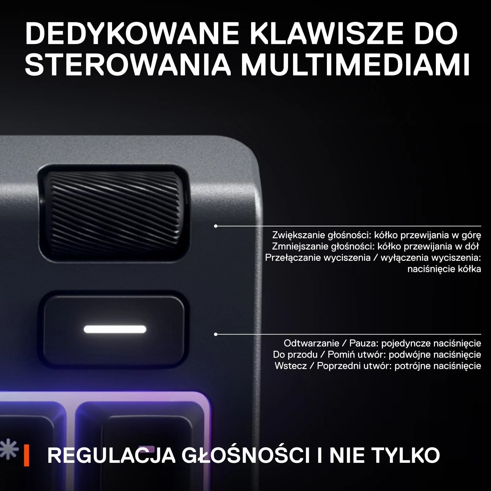 SteelSeries Apex 3 – klawiatura gamingowa – 10-strefowe oświetlenie RGB – magnetyczna podkładka pod nadgarstki premium – układ hiszpański (QWERTY)