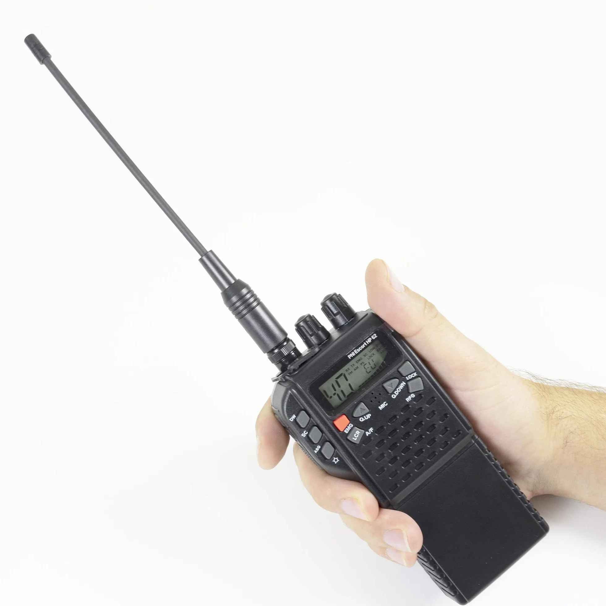PNI Przenośne radio CB-Escort HP 62 z anteną BNC i uchwytem na baterie
