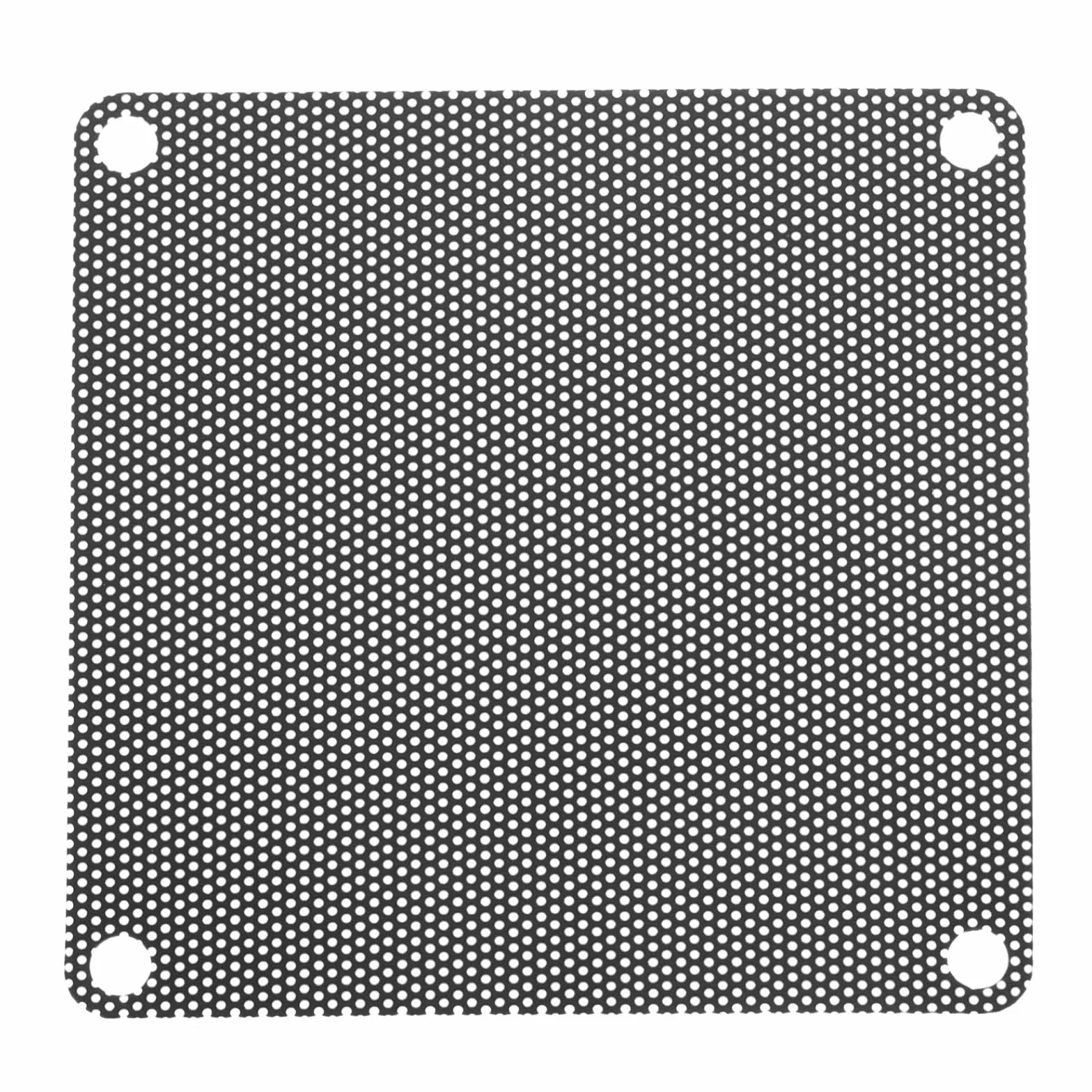 QUARKZMAN 20 sztuk filtrów przeciwpyłowych PC, 80 mm x 80 mm, PCW, obudowa komputerowa, ochrona przed kurzem, kratka wentylatora do głośników podwozia komputera, kolor czarny