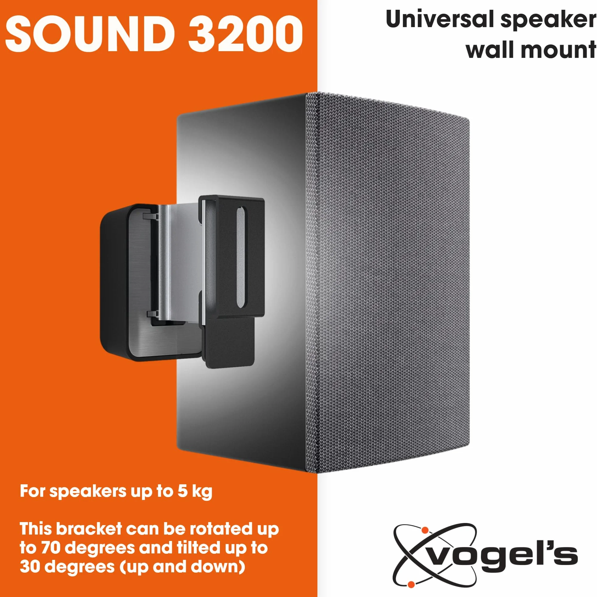 Vogel'S SOUND 3200 Uchwyt Do Głośników Czarny