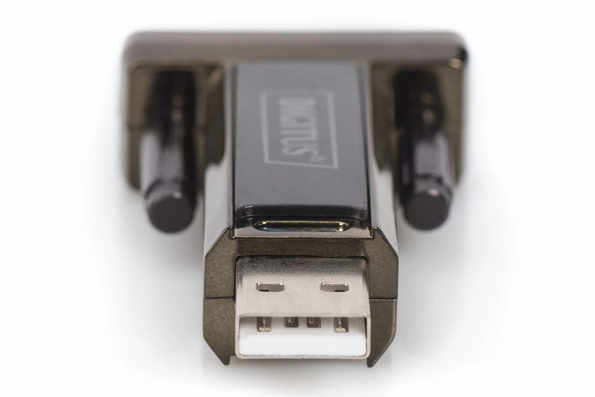 DIGITUS USB na adapter szeregowy - RS232 konwerter - USB 2.0 Typ-A do DSUB 9M - FTDI FT232RL chipset - wraz z kablem 80 cm