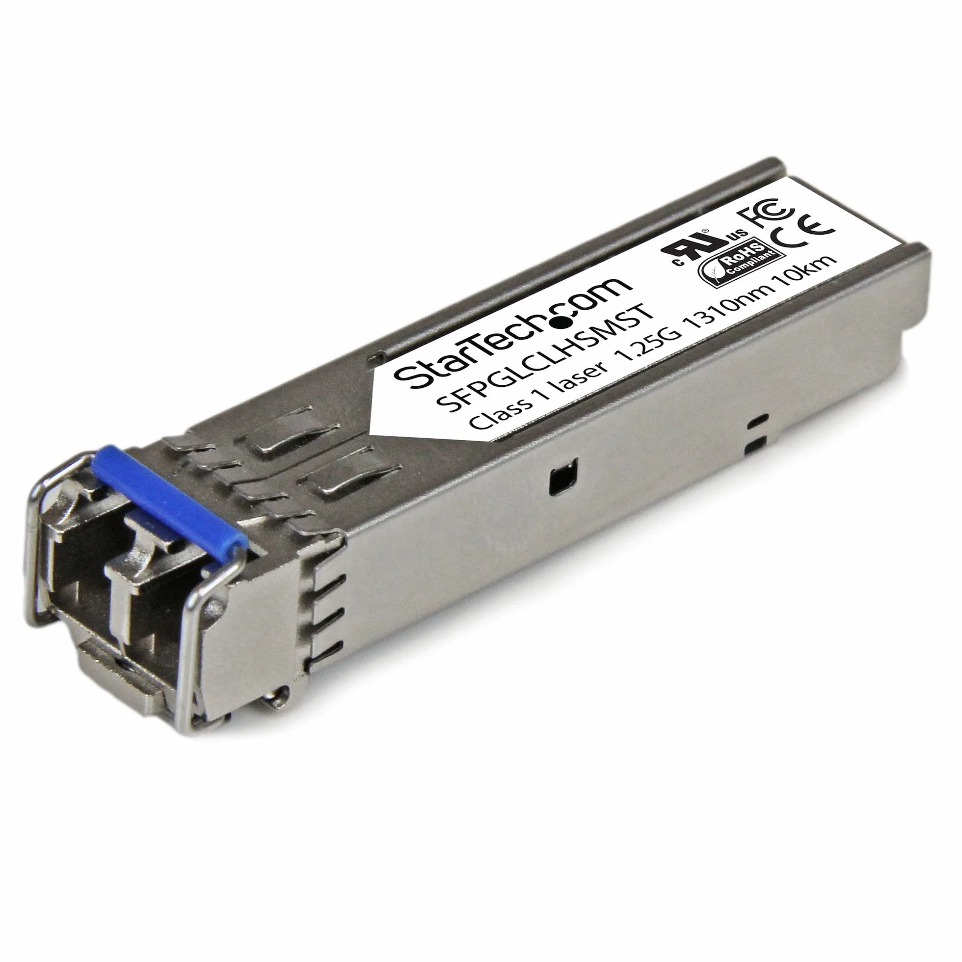 StarTech.com Cisco kompatybilny moduł transceiver Gigabit SFP SM LC - Mini-GBIC do 10 km - nadajnik z włókna szklanego 1310 nm 1000 Base-LH