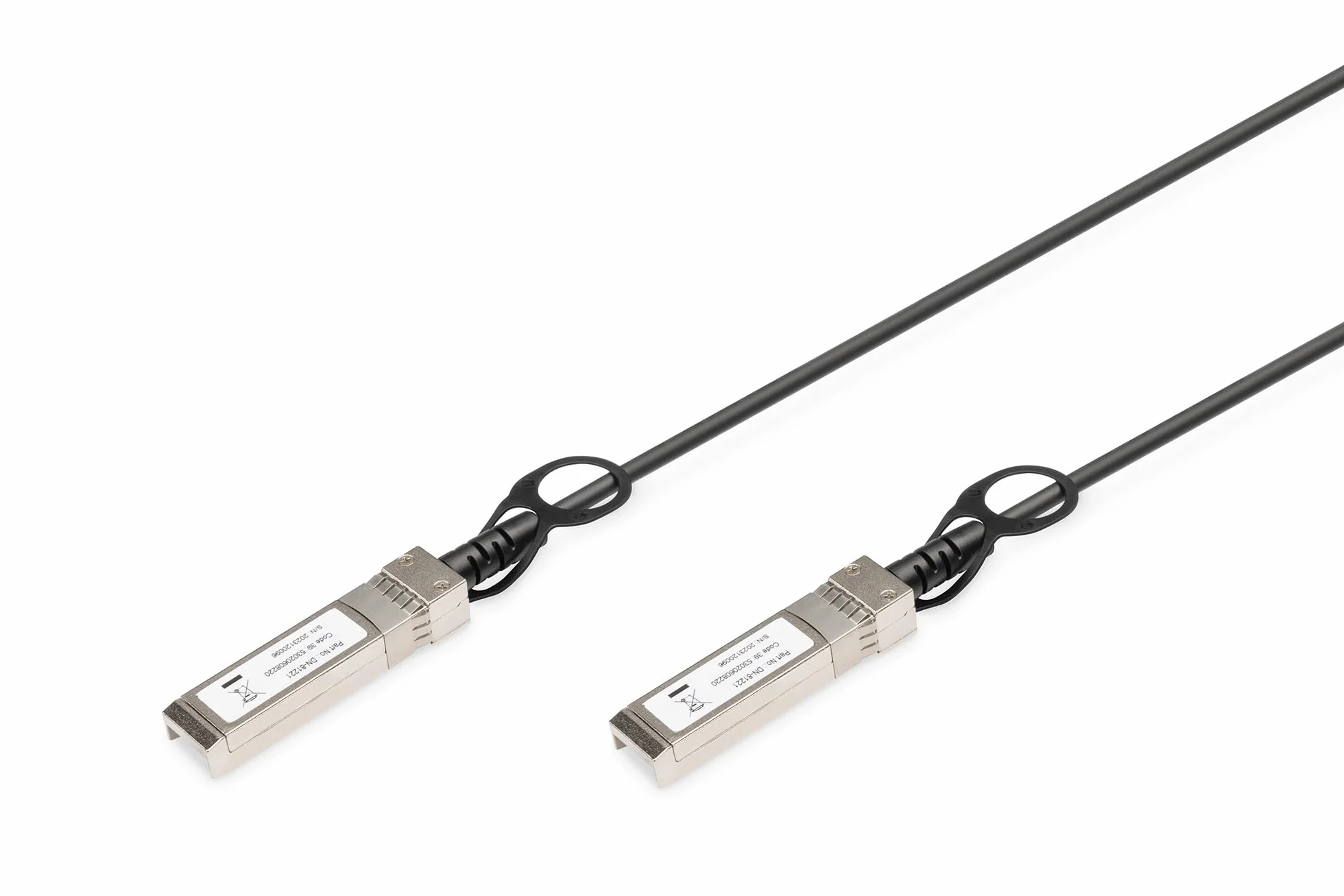 DIGITUS Kabel SFP+ DAC 10 Gbit/s 7 m Direct Attach Copper AWG24 Twinax Czarny