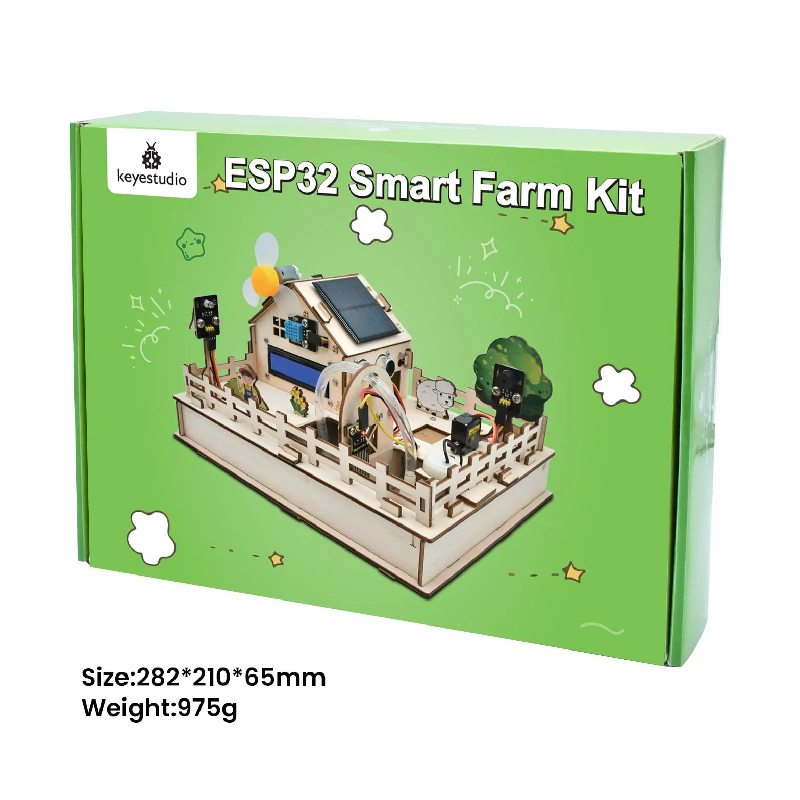 KEYESTUDIO IoT Control Smart Farm zestaw startowy do Arduino ESP32 Kit