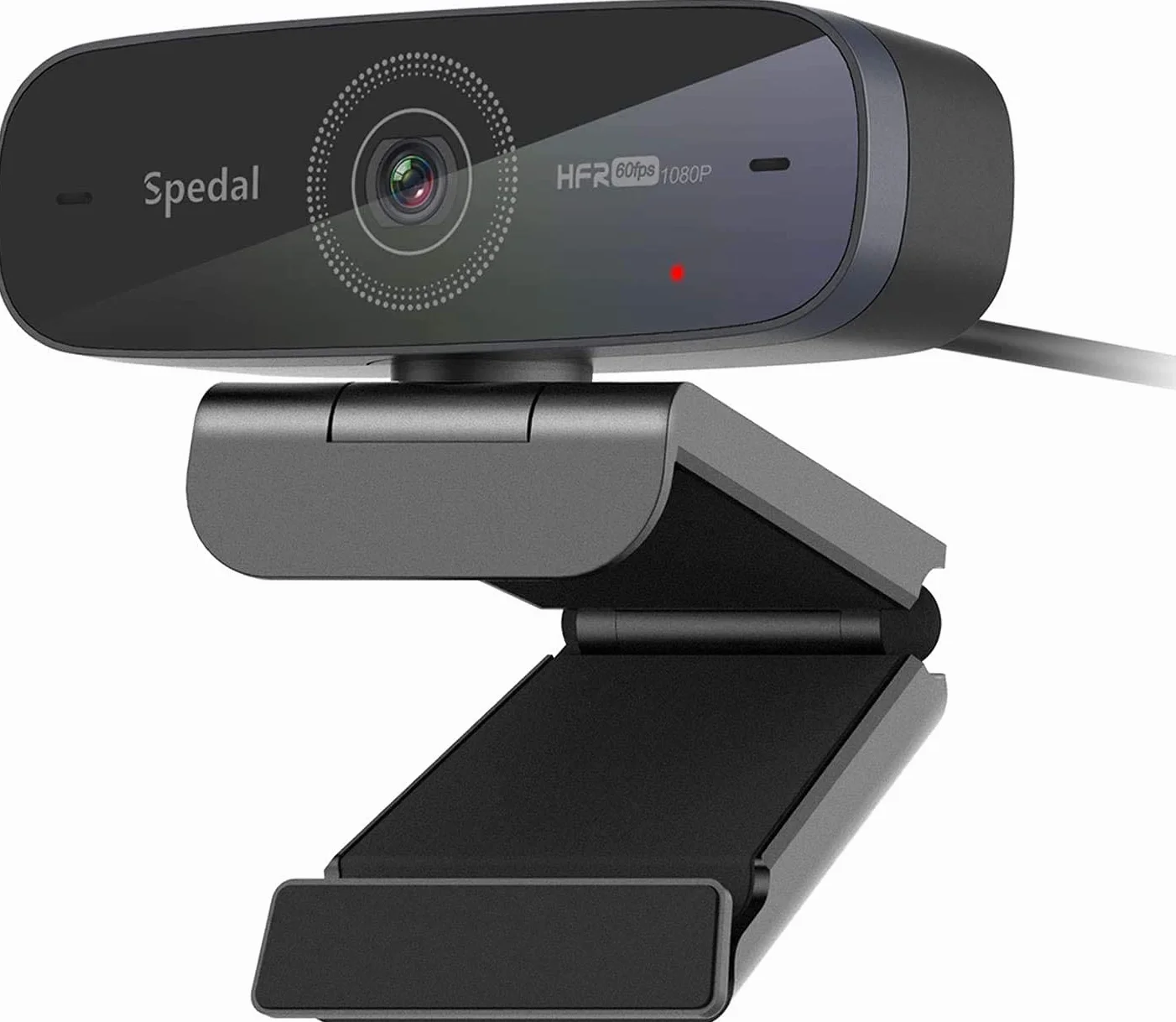 Spedal Kamera internetowa 1080P 60FPS z autofokusem, mikrofonem Dual Stereo, USB do gier i biura