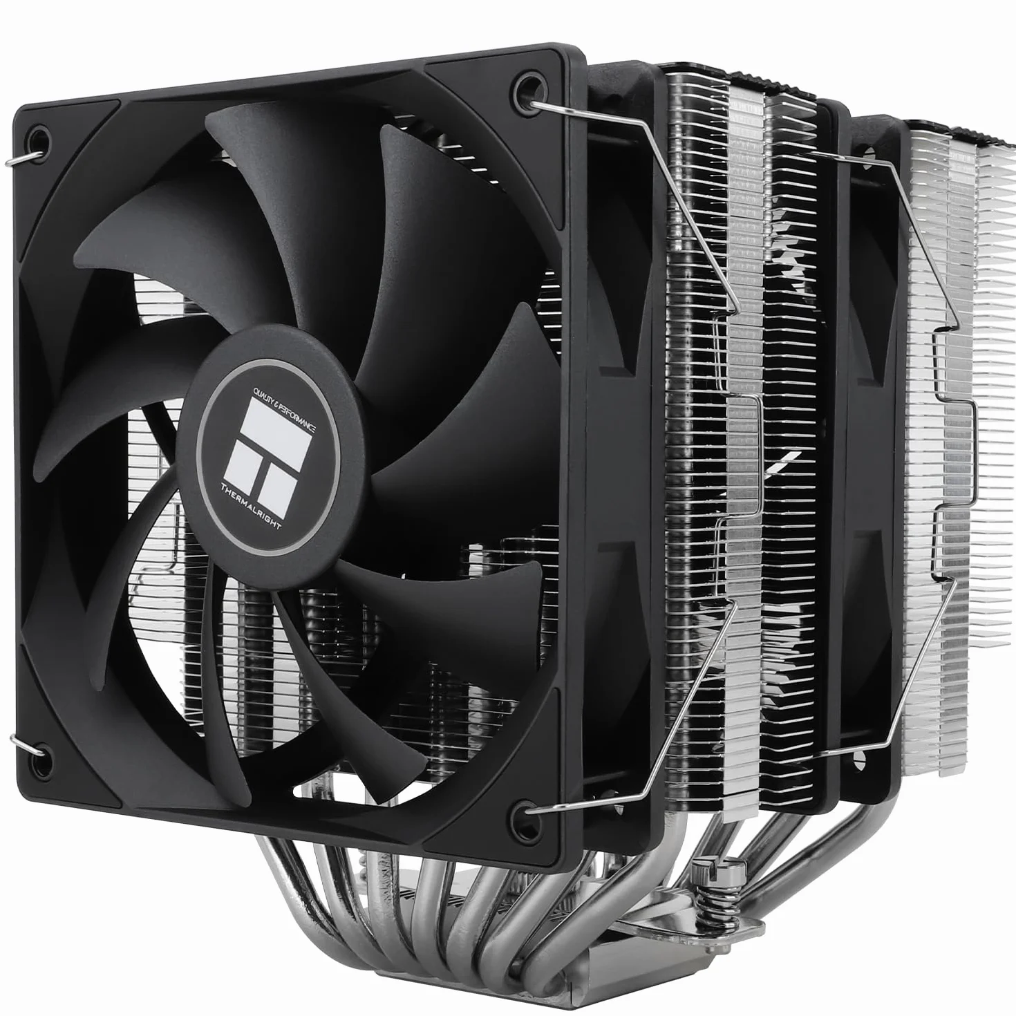 Thermalright TR Phantom Spirit 120 wentylator CPU, wentylator Dual TL-C12B V2 PWM, 7 rur grzewczych, prędkość 1500 obr./min, do AMD AM4 AM5/Intel 1700/115X/1200/2011/1851, radiator PC